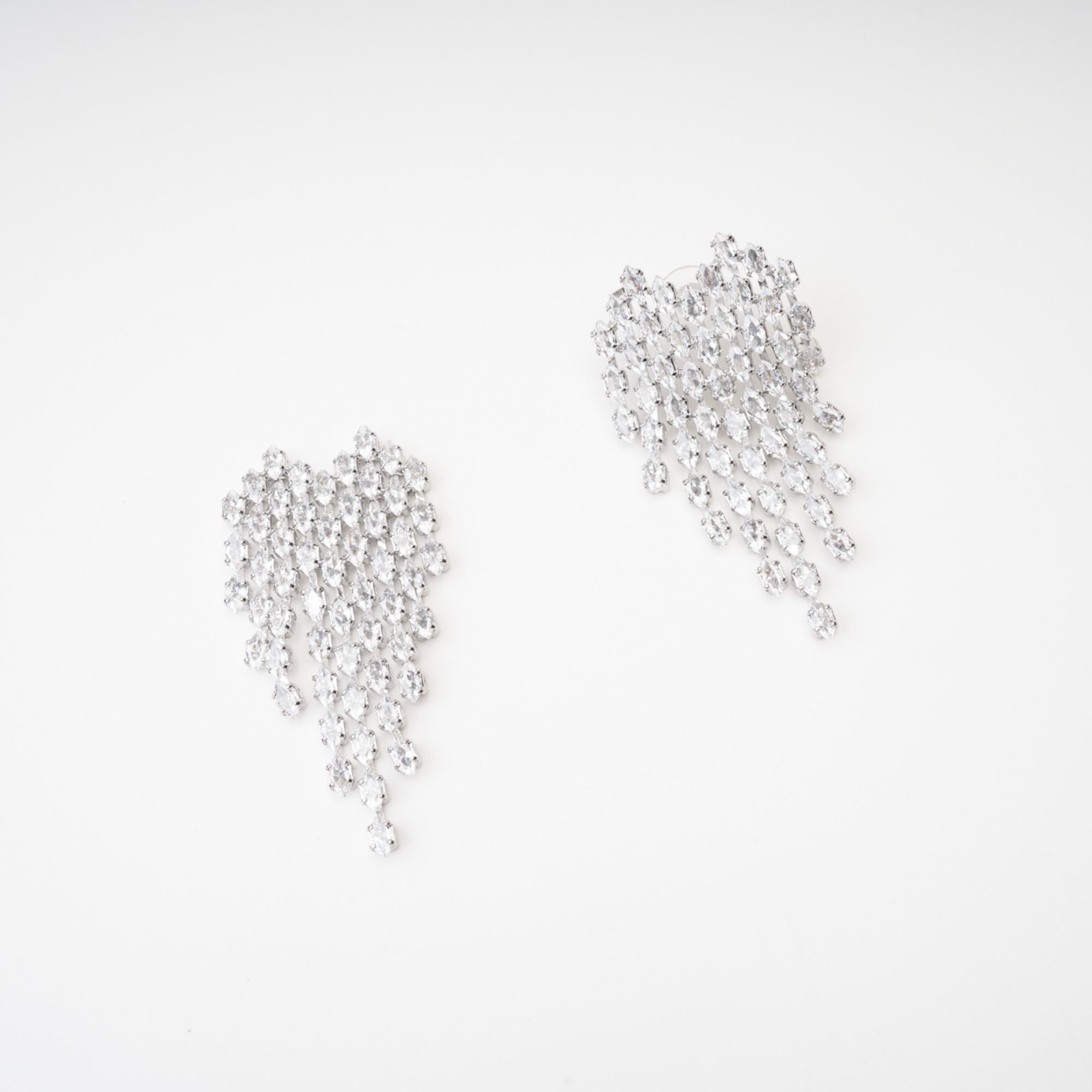 CRYSTAL DROP EARRINGS FOR WEDDING BRIDAL PARTY