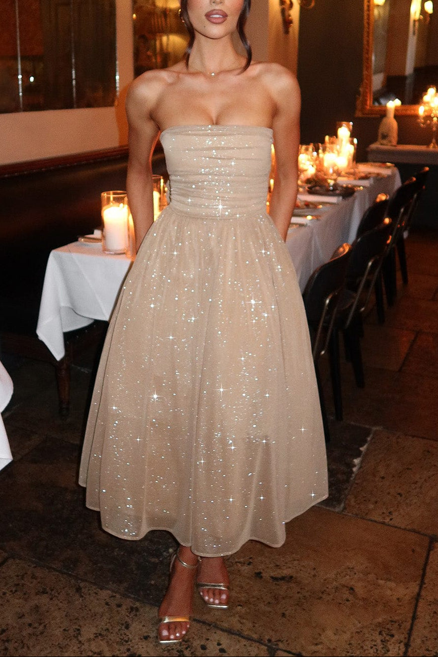 marissa-midi-dress-gold-sparkle-dress-xs-babyboo-fashion-32012540149823 MARISSA MIDI DRESS GOLD SPARKLE PARTY GLAM