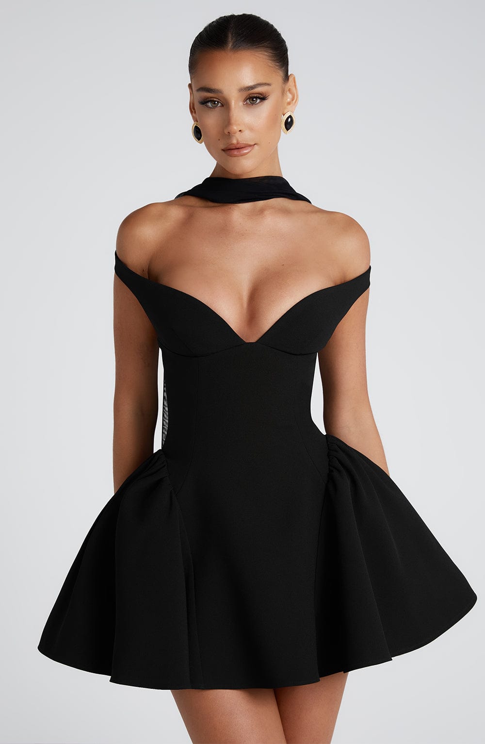 MARLA MINI DRESS BLACK – SLEEK COCKTAIL STYLE