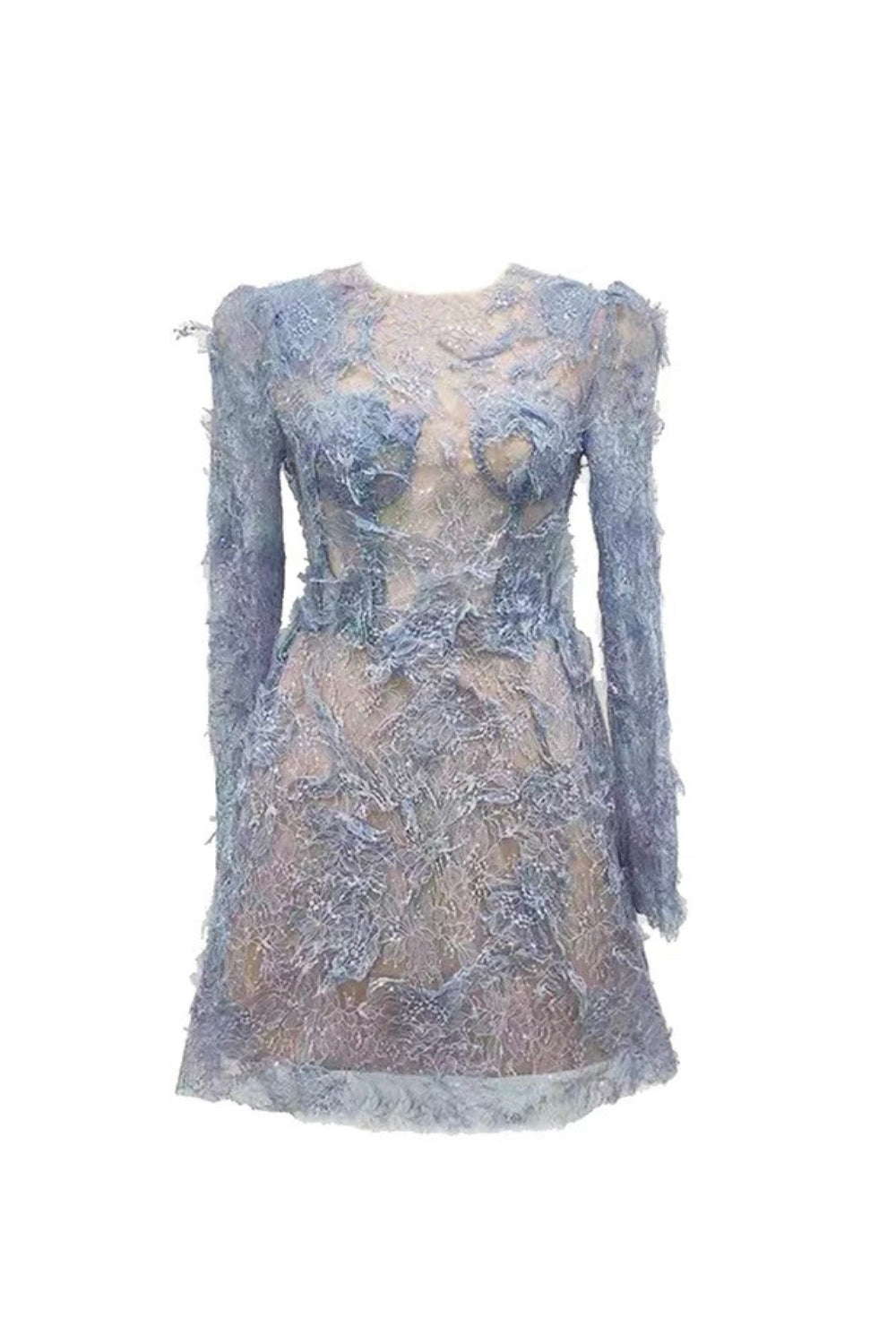 FLORAL EMBROIDERED MIDI DRESS FOR WOMEN