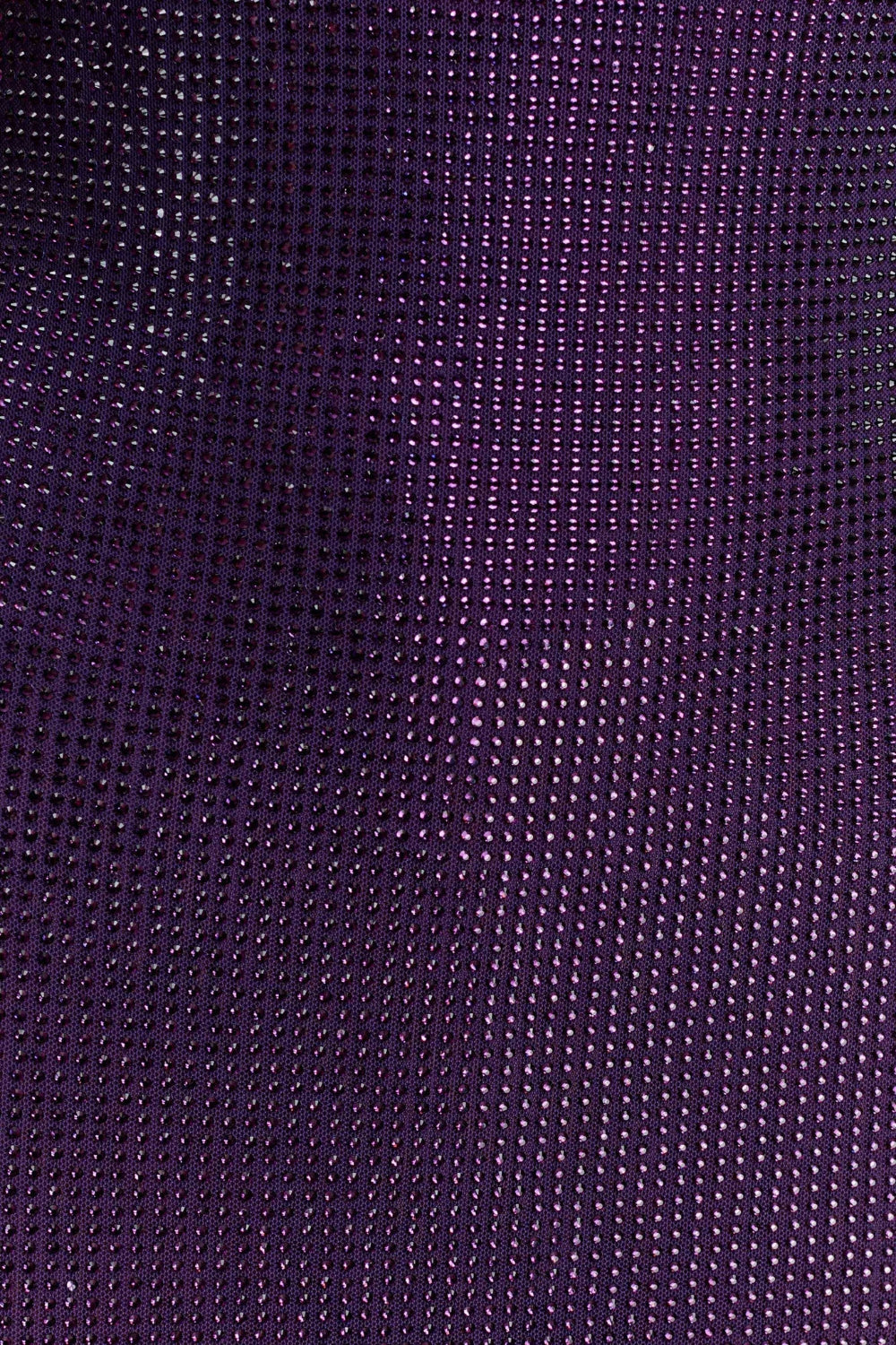 MODEST SEQUIN MESH BACK MAXI DRESS PURPLE