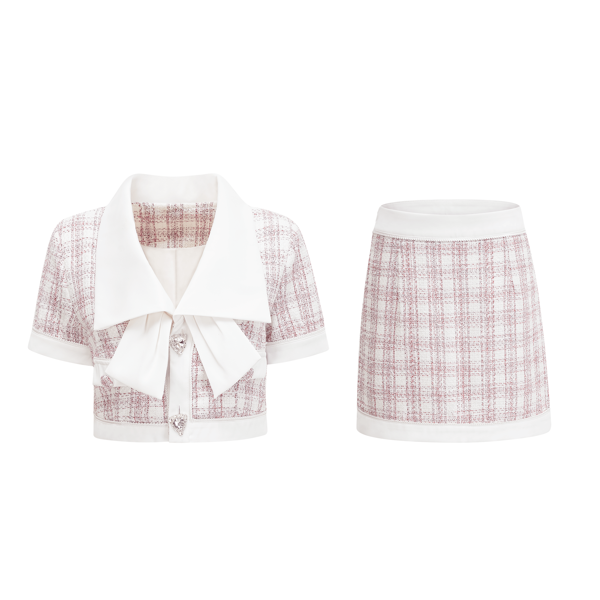 MELANIE CROPPED SET FOR WEDDING GUEST