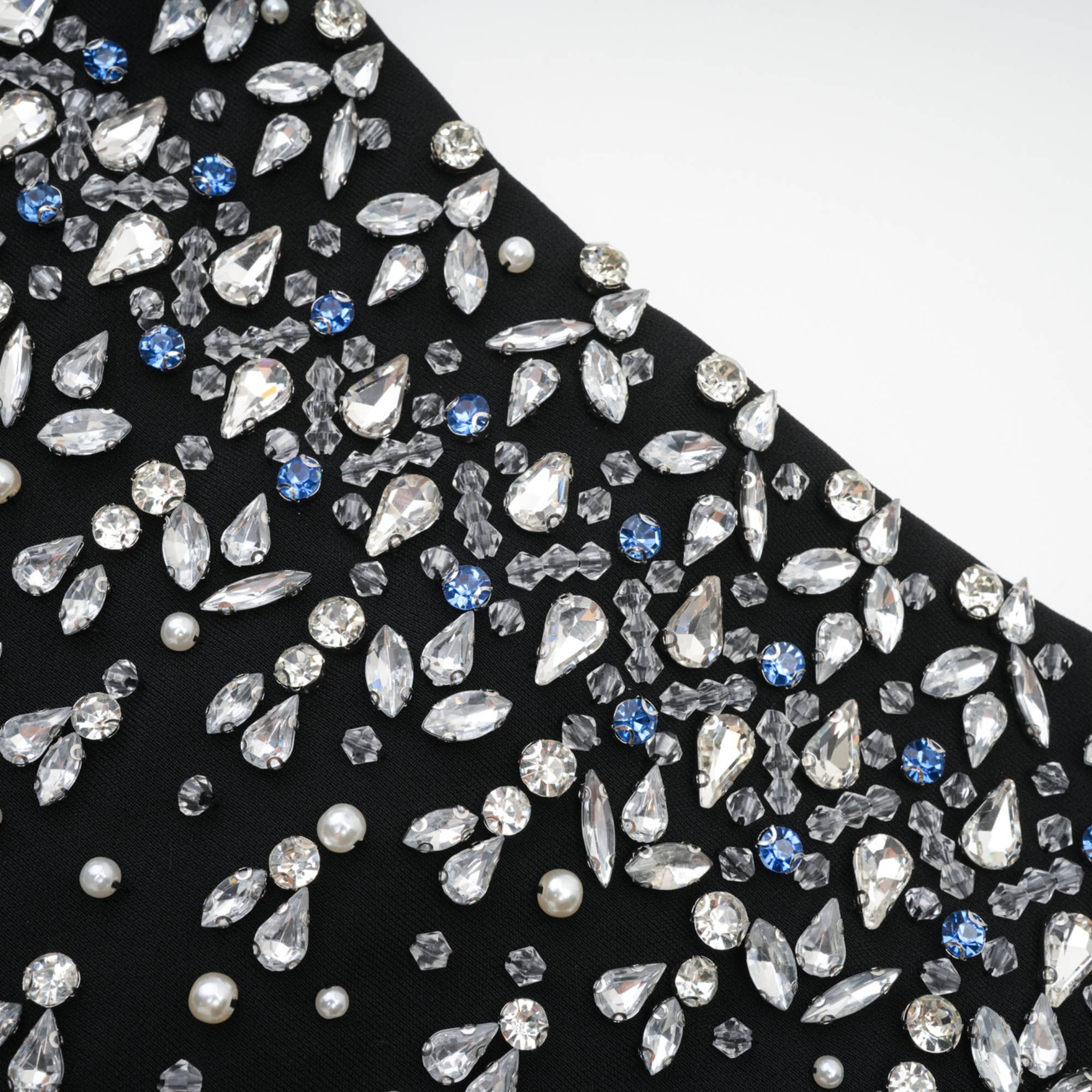 MELISANDE EMBELLISHED MINI DRESS FOR PARTY