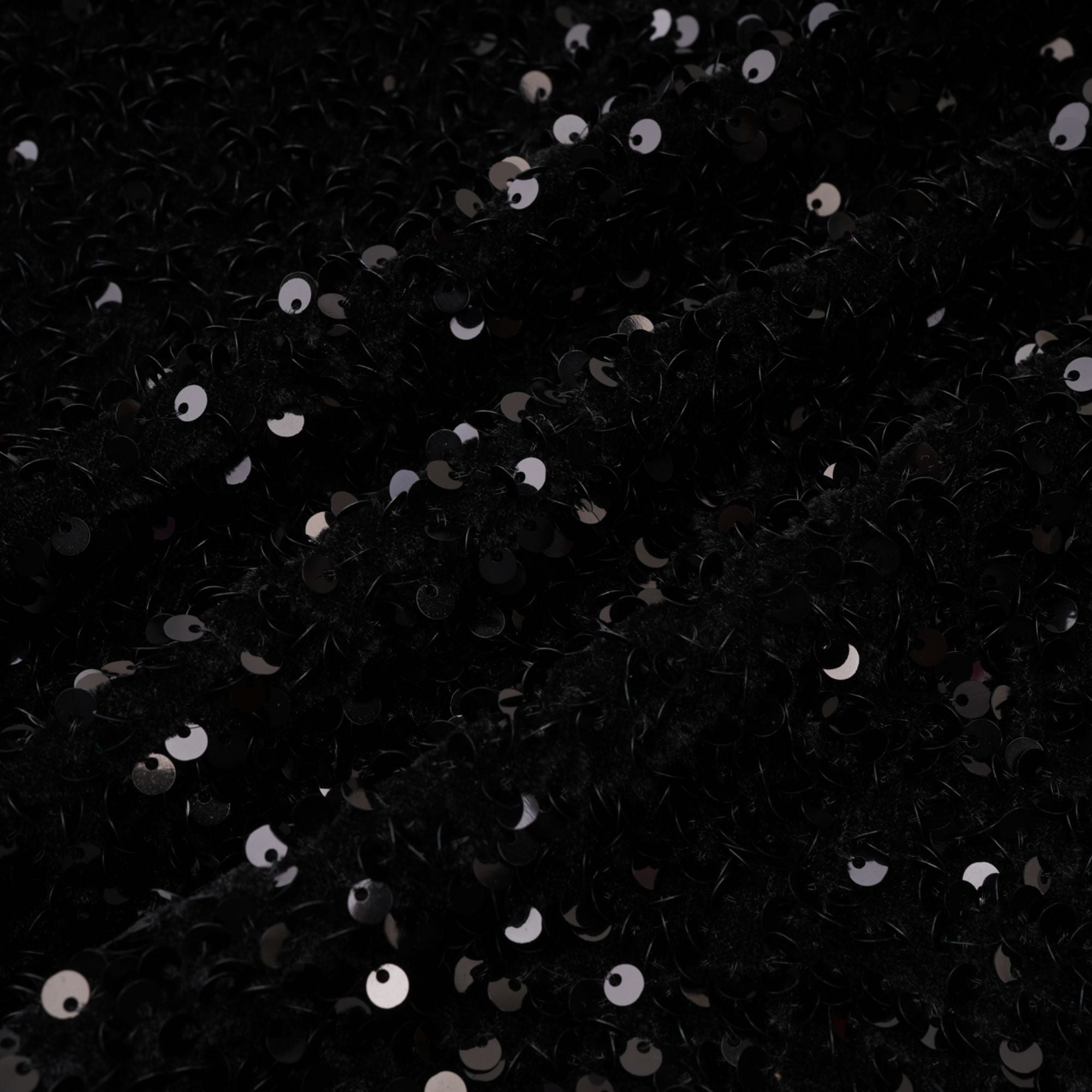 MERCÉDÈS BLACK EMBELLISHED PARTY DRESS