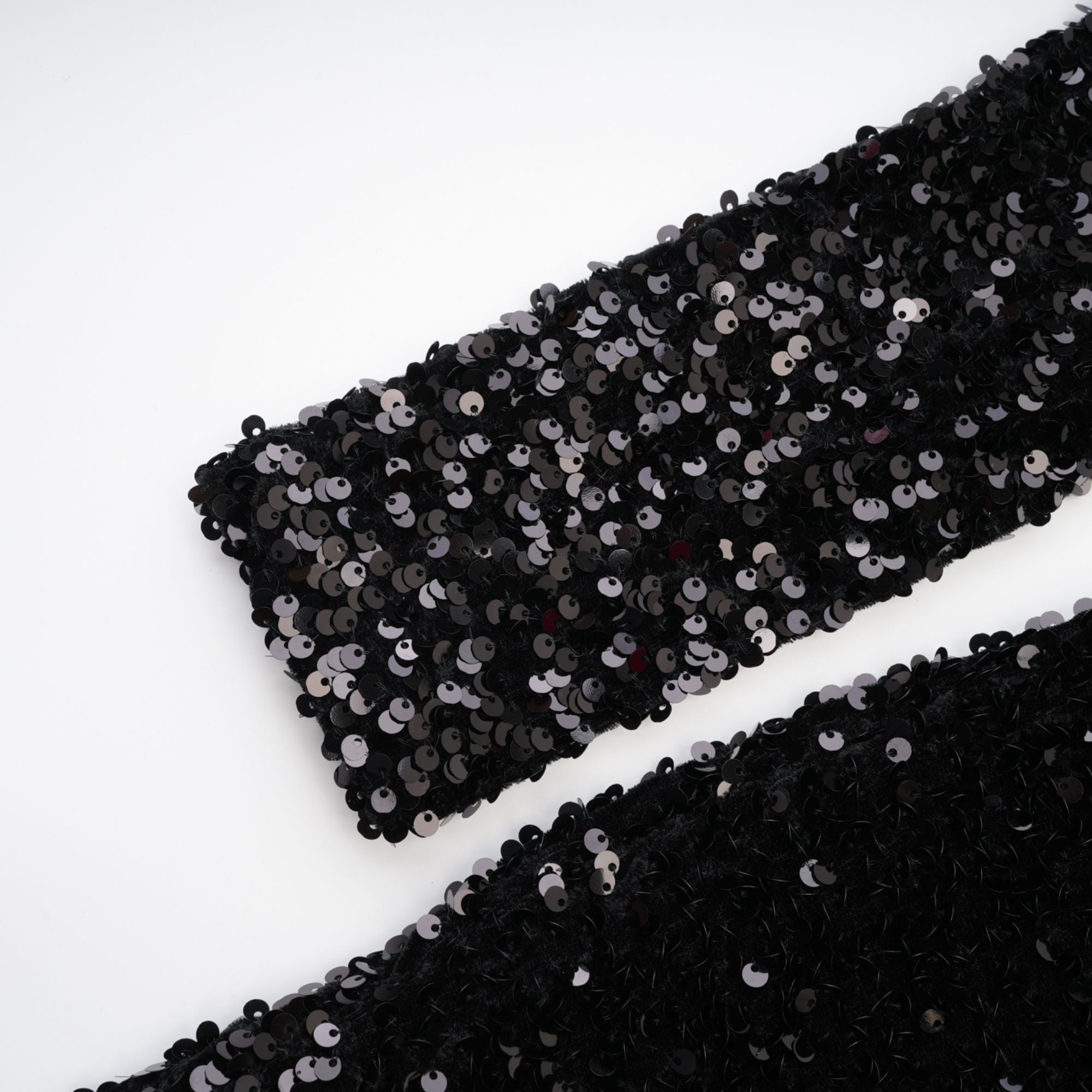 MERCÉDÈS BLACK EMBELLISHED PARTY DRESS