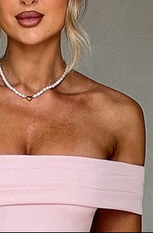 MIRANDA BLUSH MIDI DRESS - A-LINE WEDDING GUEST