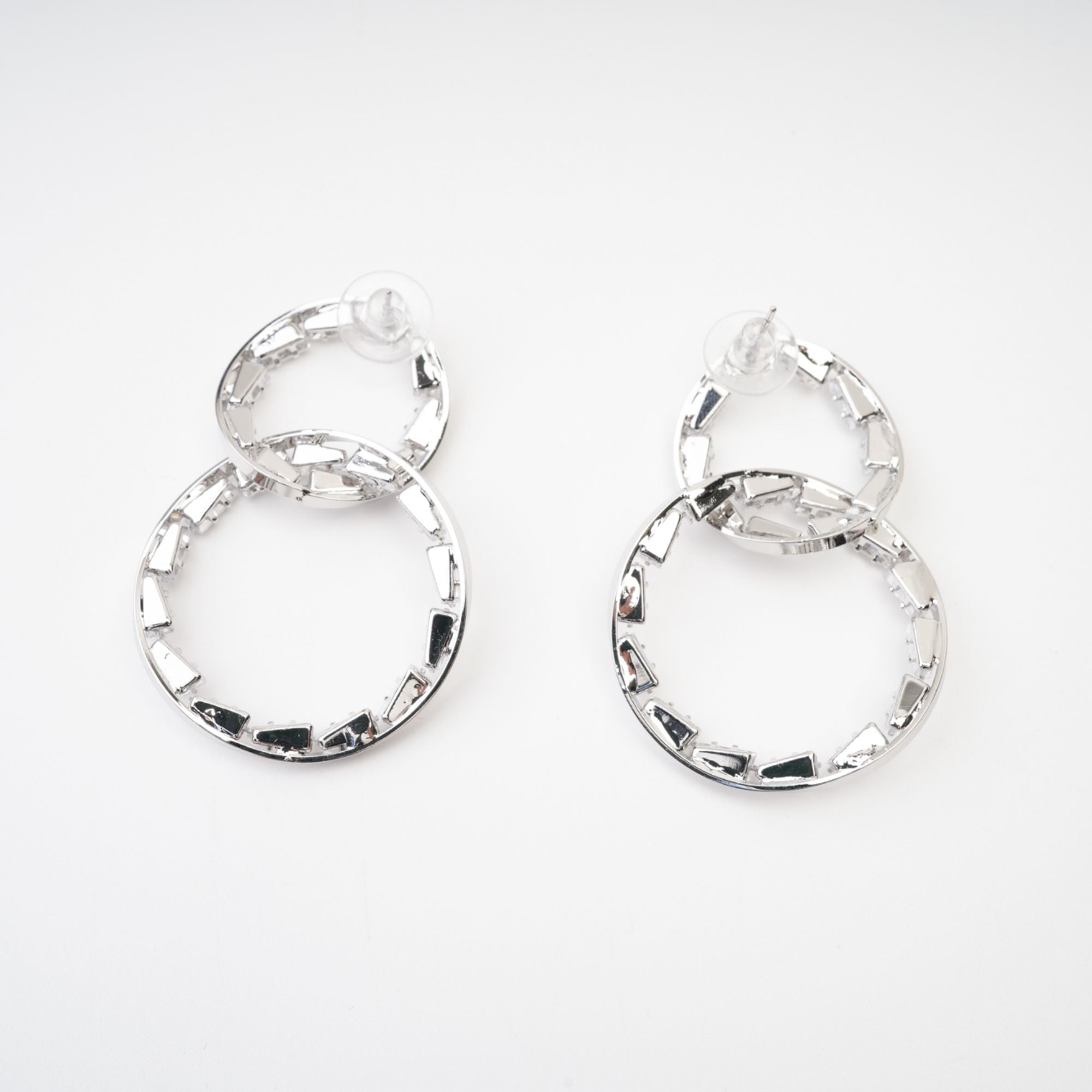 NADINE DOUBLE HOOP EARRINGS FOR EVERYDAY STYLE