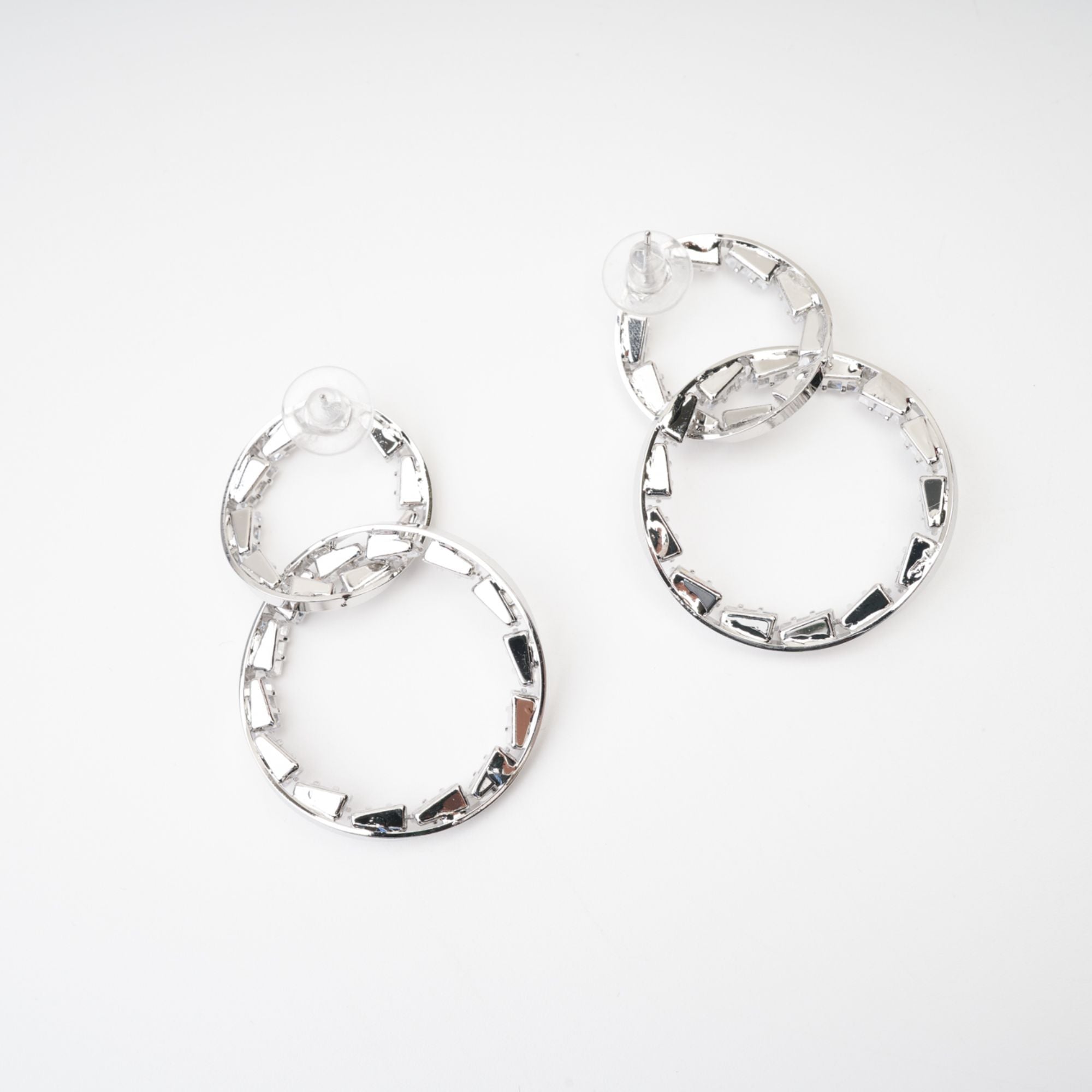 NADINE DOUBLE HOOP EARRINGS FOR EVERYDAY STYLE