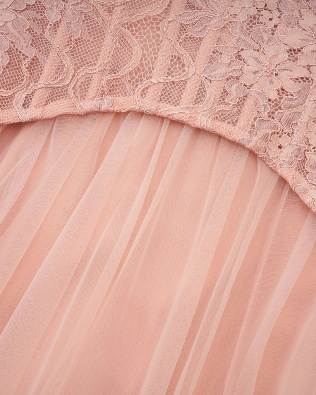 BLUSH TIFFANY LACE CORSET TULLE MAXI DRESS