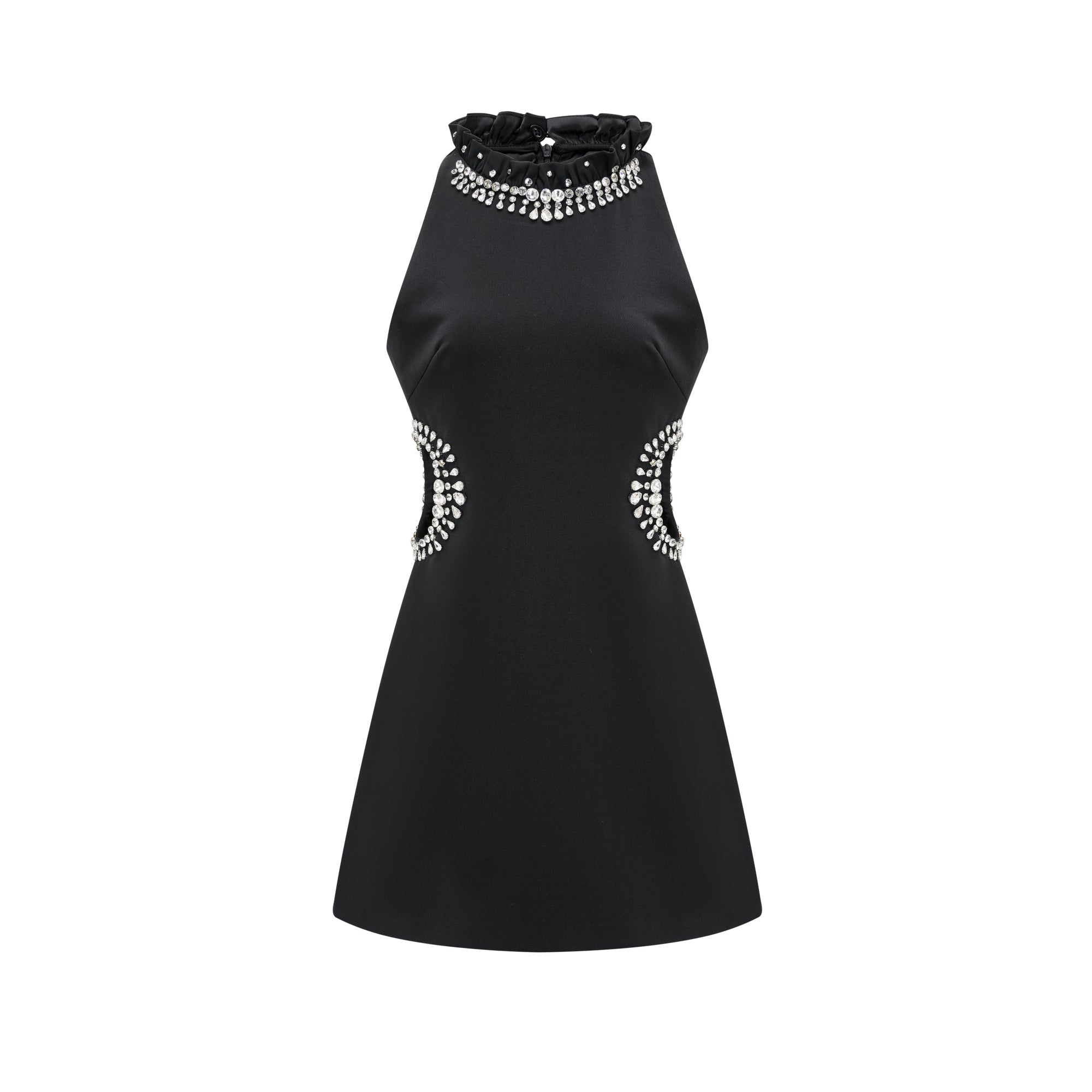 PATRICIA CRYSTAL MINI DRESS FOR EVENING