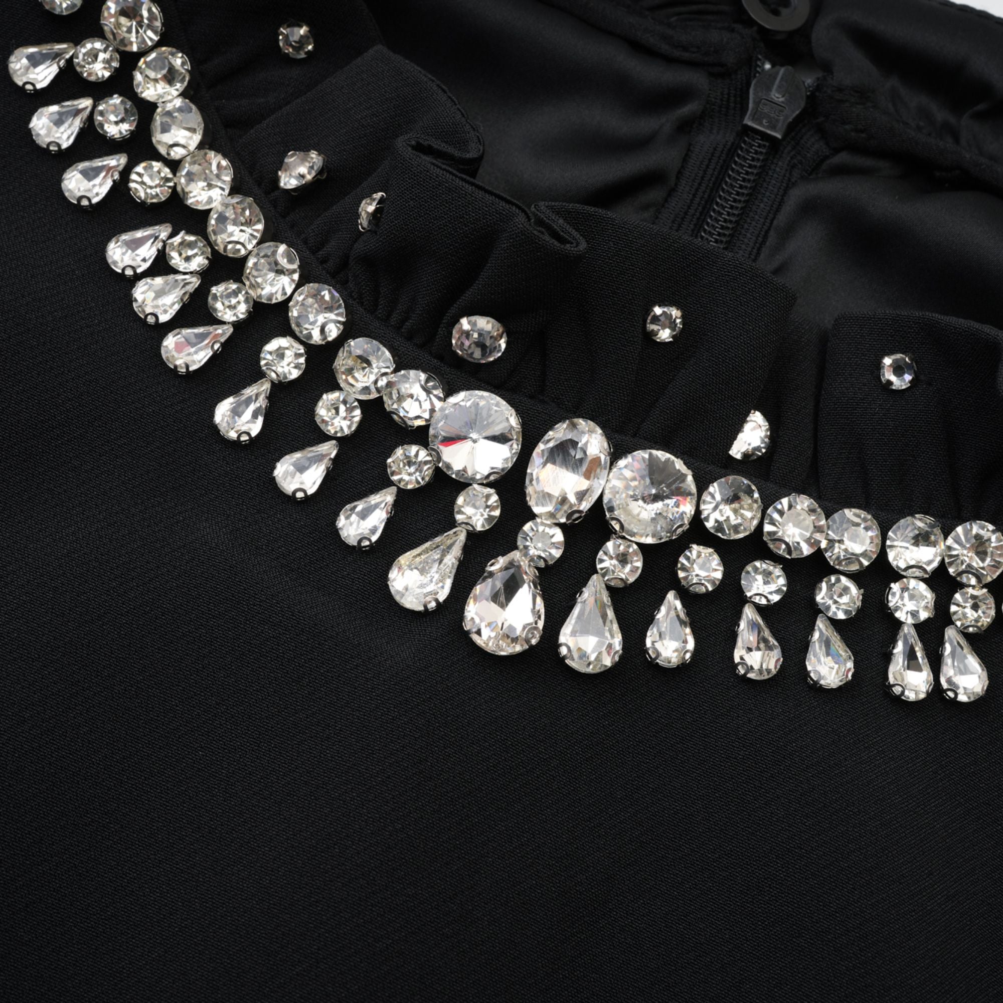 PATRICIA CRYSTAL MINI DRESS FOR EVENING
