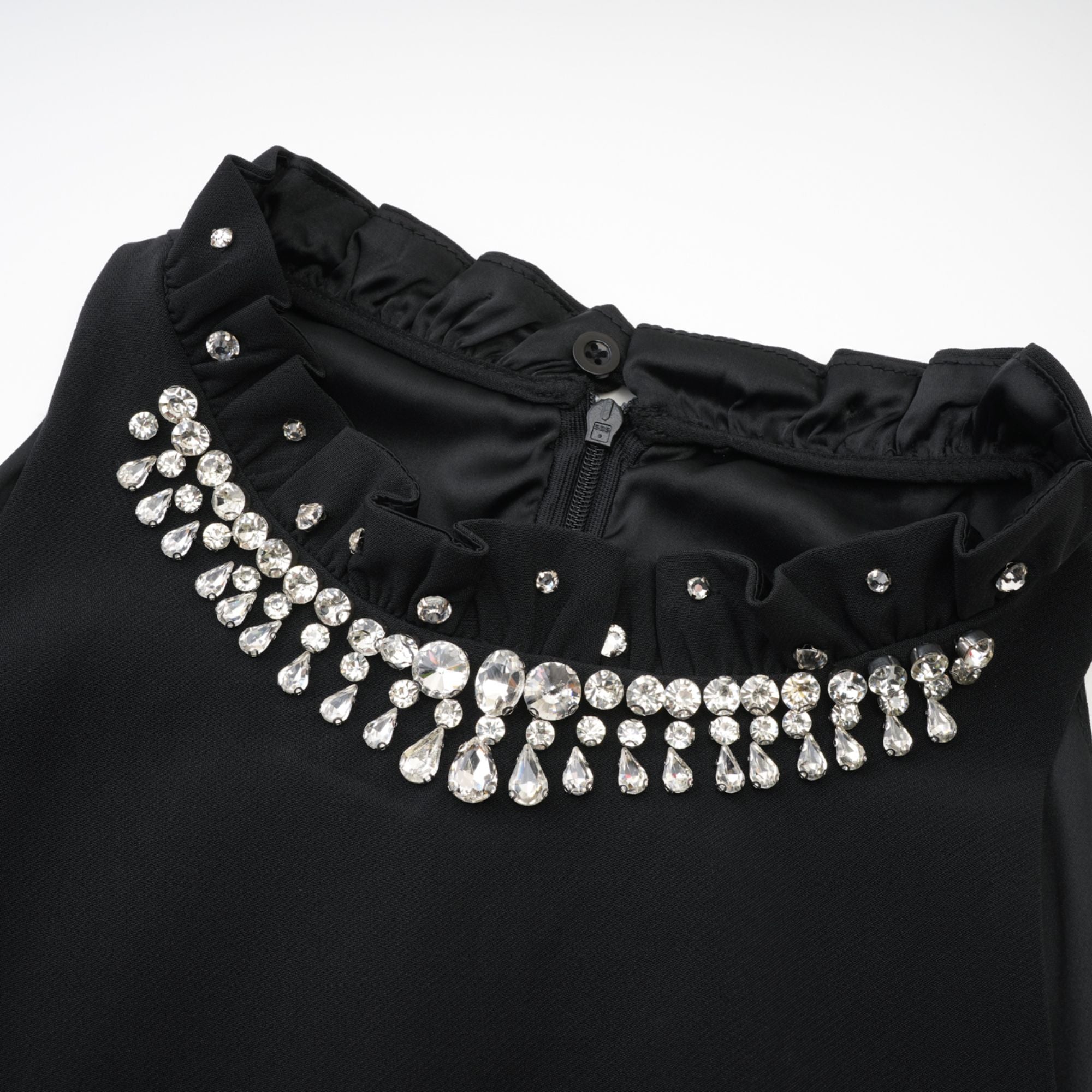 PATRICIA CRYSTAL MINI DRESS FOR EVENING