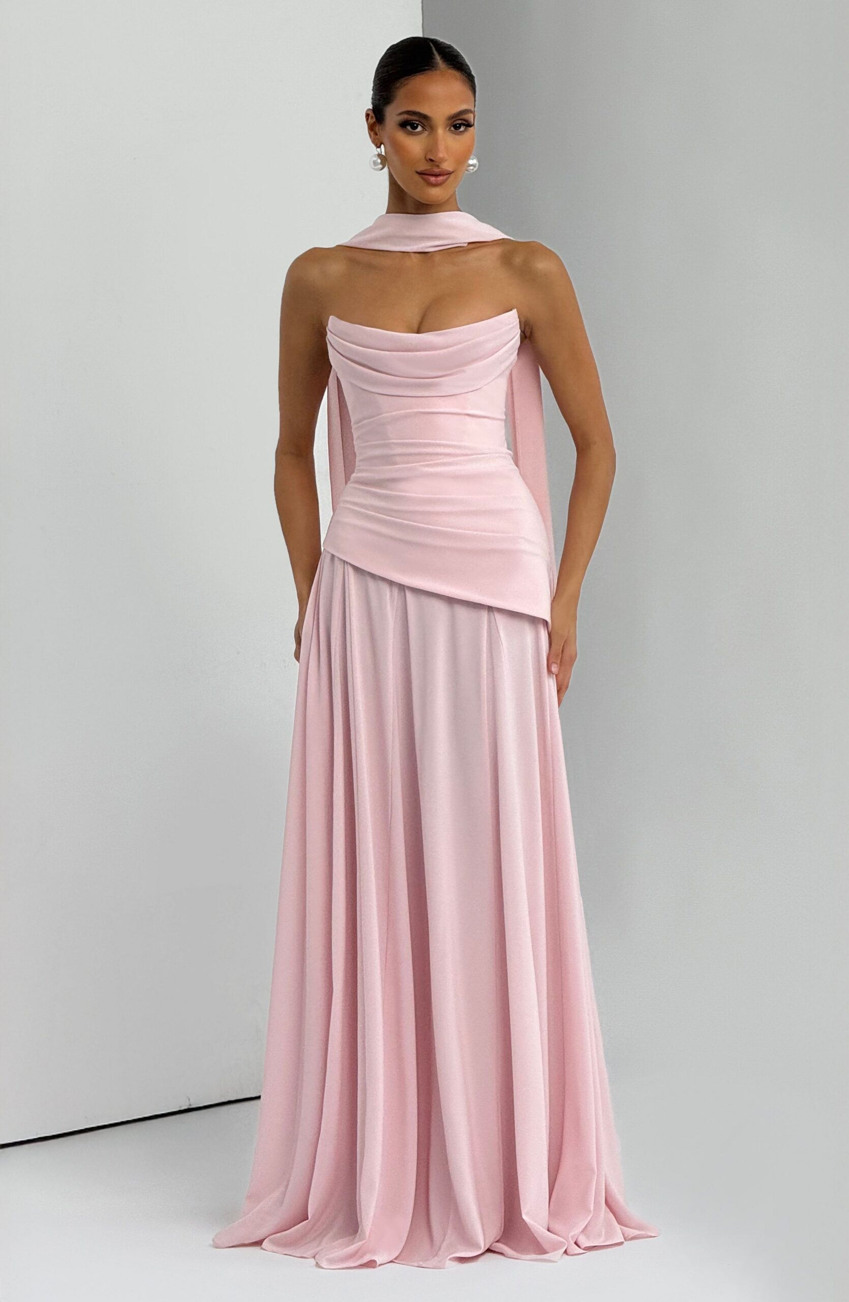 PATRICIA MAXI DRESS BLUSH FORMAL