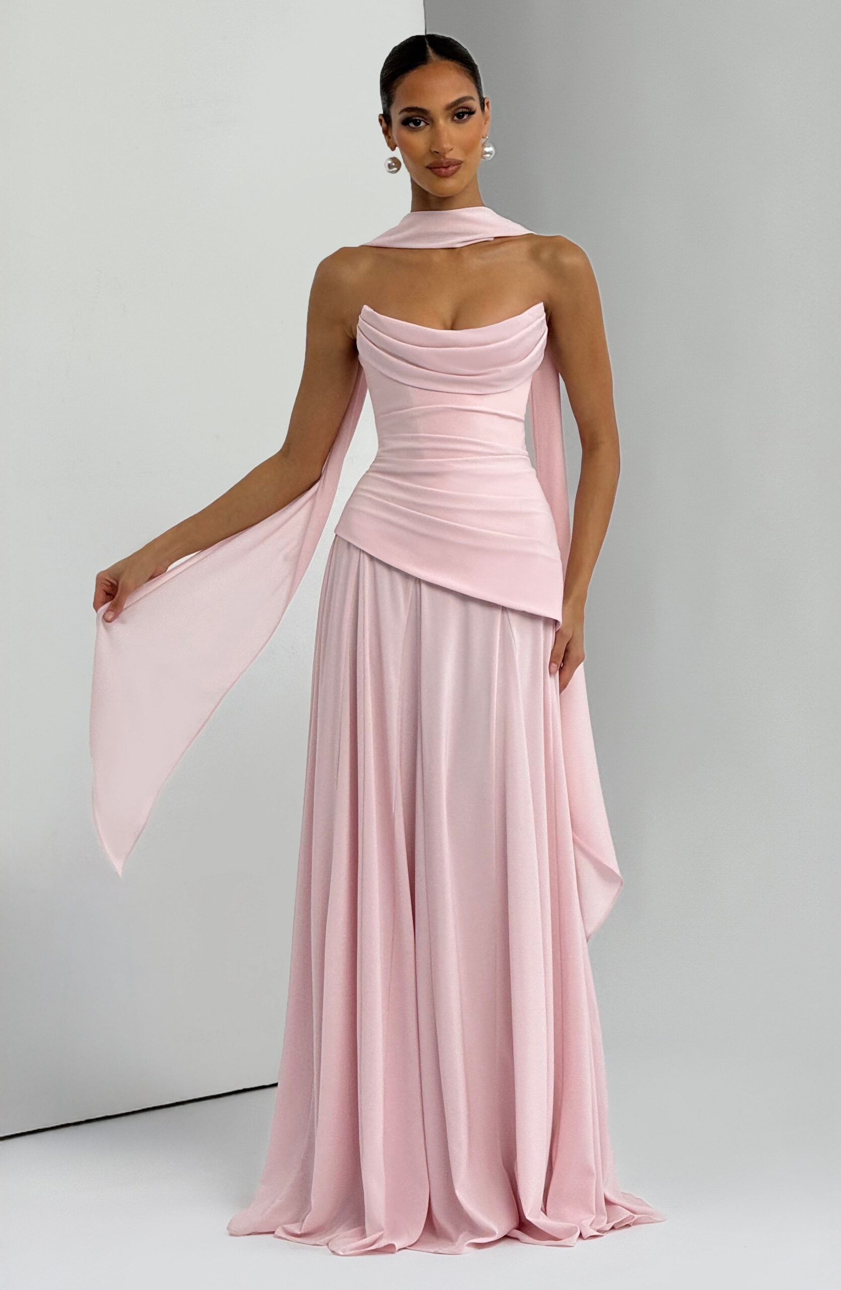 PATRICIA MAXI DRESS BLUSH FORMAL