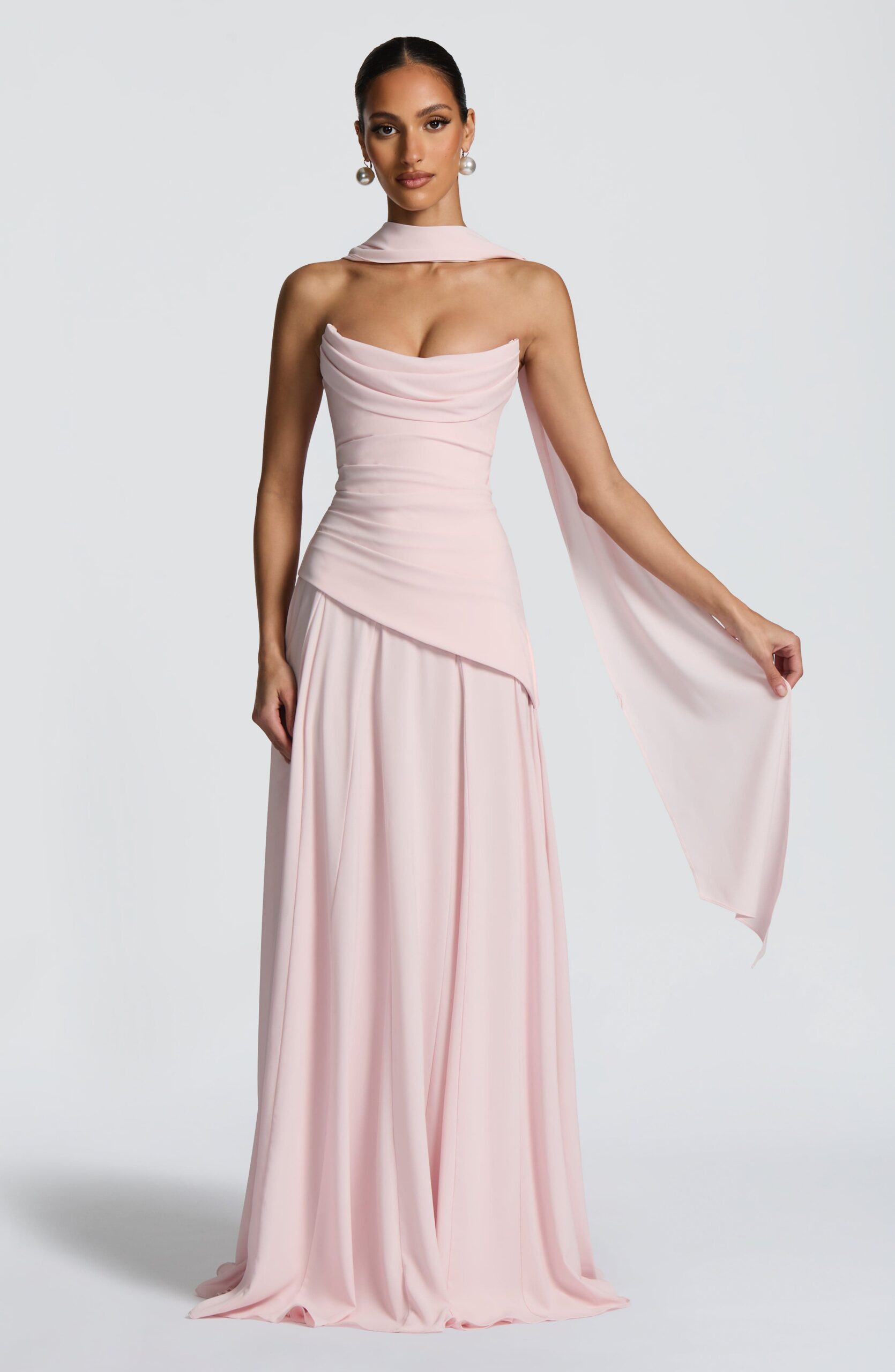 PATRICIA MAXI DRESS BLUSH FORMAL