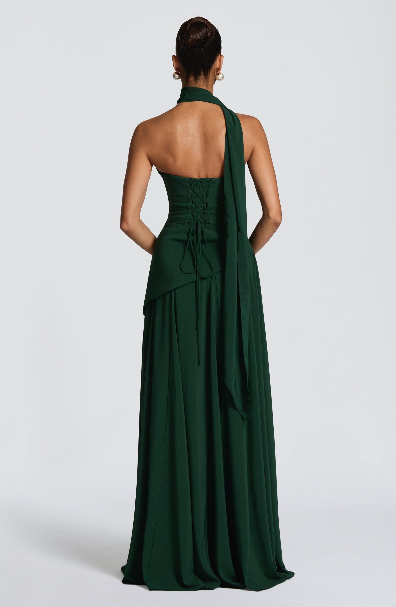 PATRICIA MAXI DRESS EMERALD GREEN FORMAL
