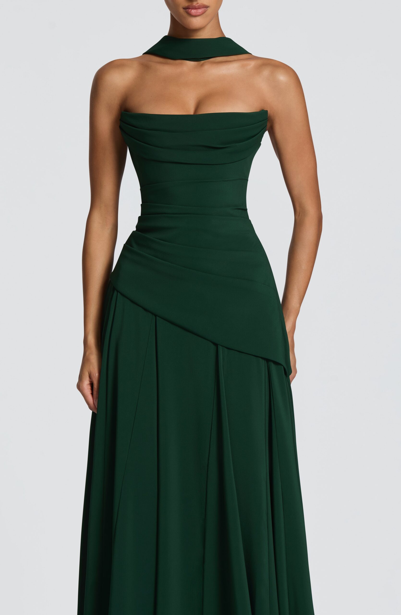 PATRICIA MAXI DRESS EMERALD GREEN FORMAL
