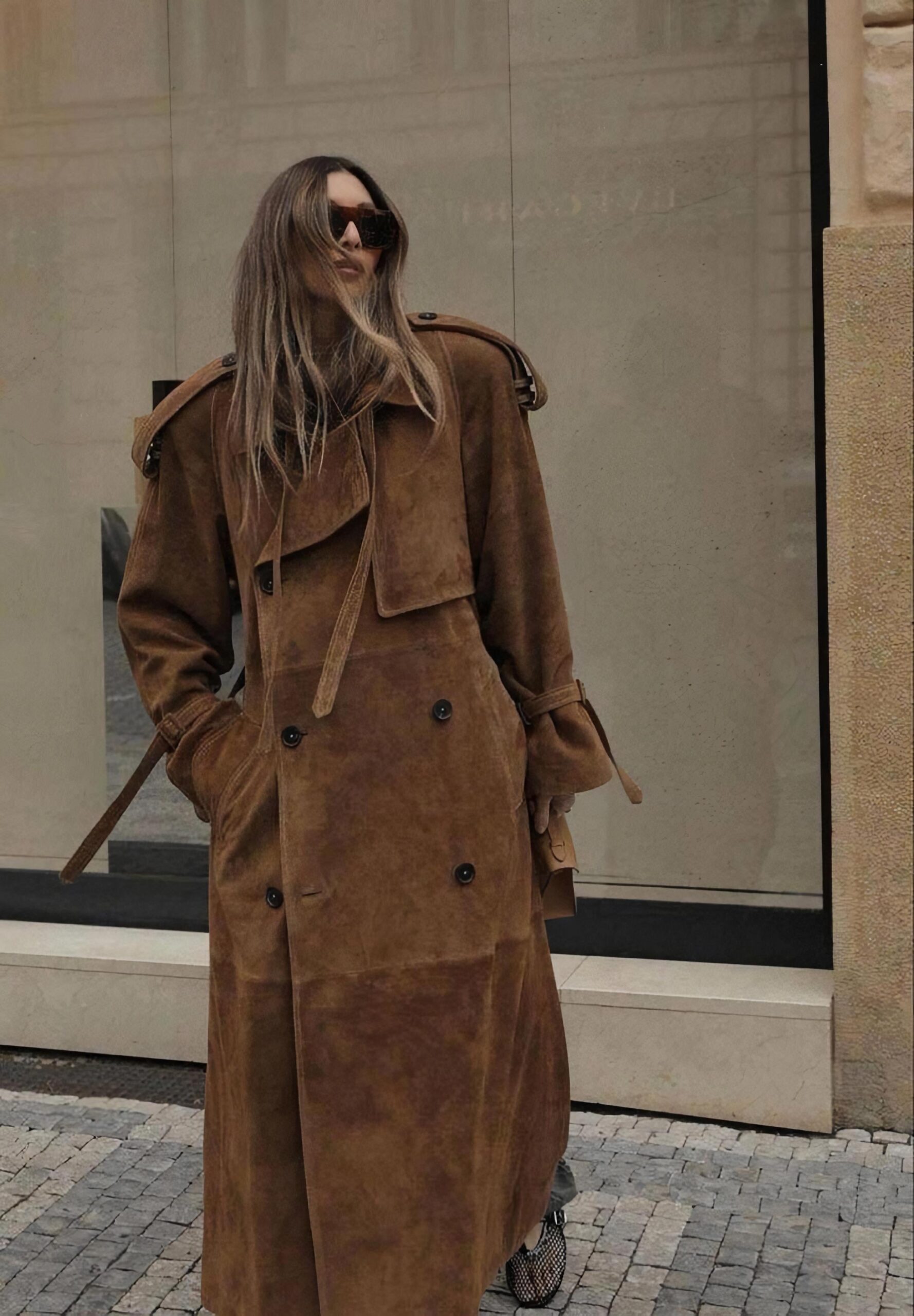 MICAH COAT: TRENCH, OVERSIZED, WINTER OUTFIT