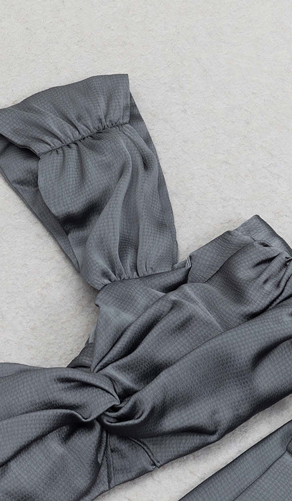 plunge-satin-two-piece-suit-in-gray-style-of-cb PLUNGE SATIN TWO-PIECE GRAY SUIT