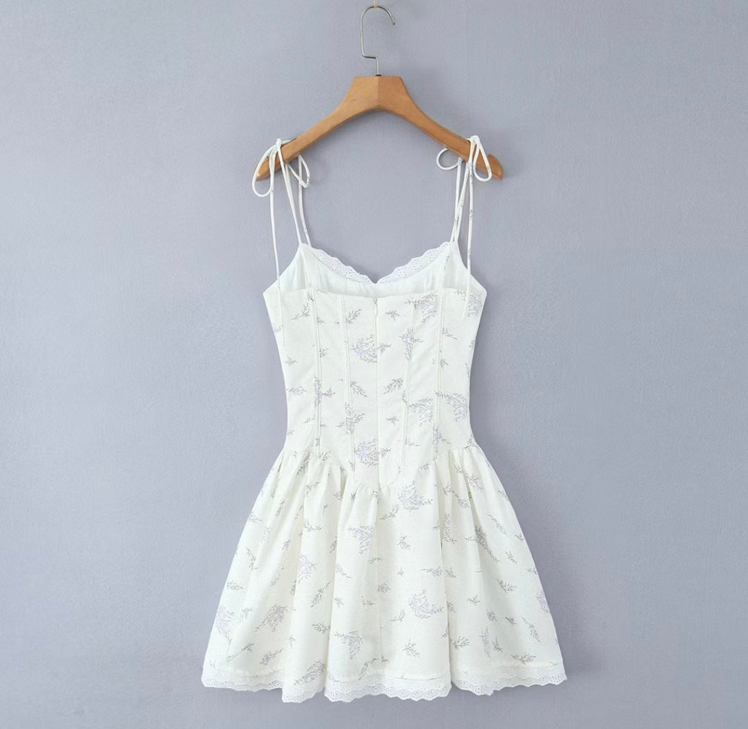 AYELLA FLORAL MIDI DRESS FOR WEDDING