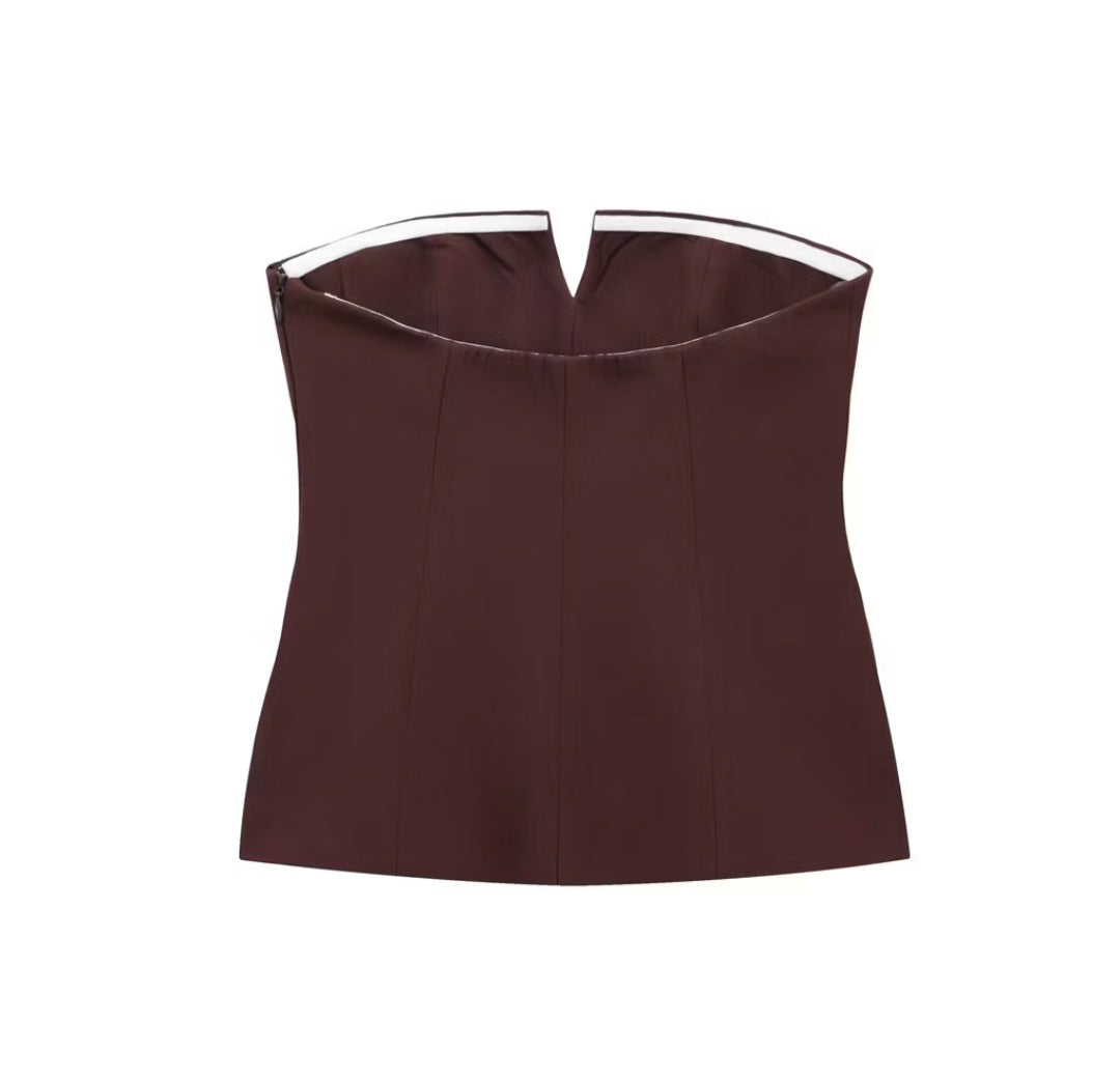 CHARISSE TOP: ELEGANT SILHOUETTE FOR SPECIAL OCCASIONS