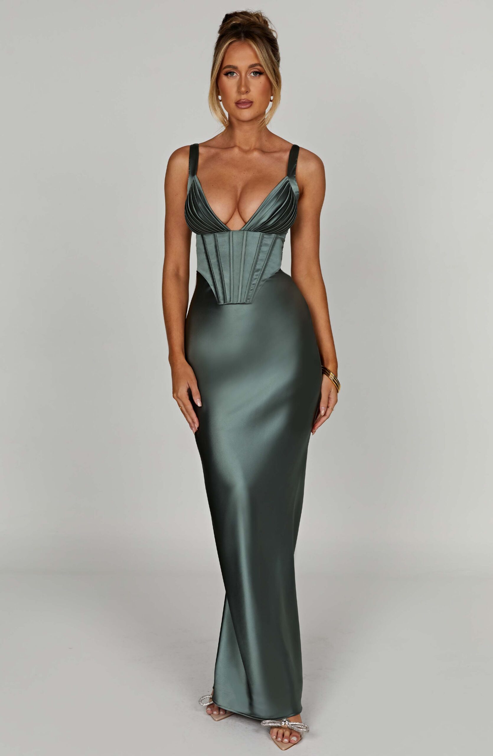 SHAE SAGE MAXI DRESS - ELEGANT OCCASION