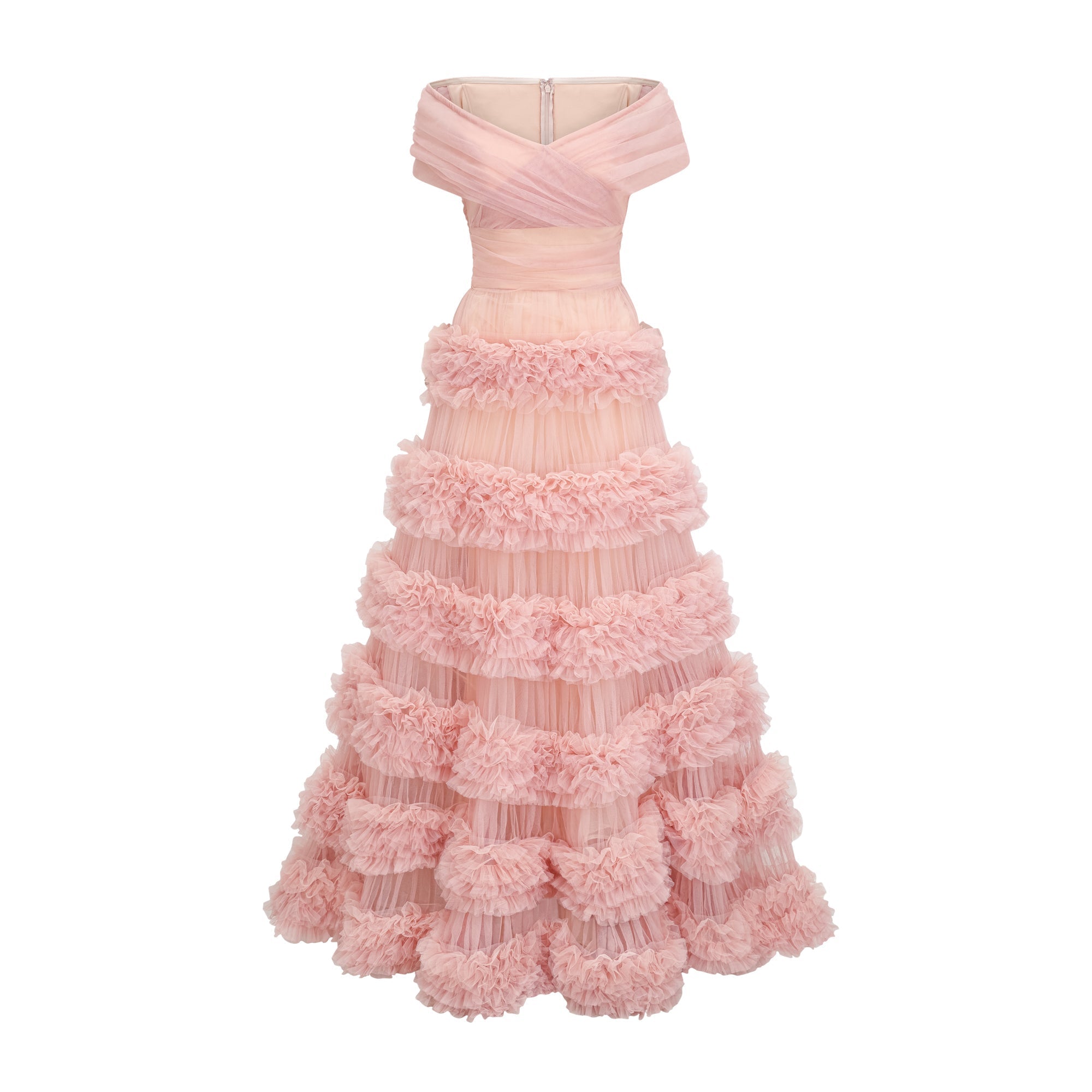 SOLÈNE TIERED MAXI DRESS FOR WEDDING GUEST