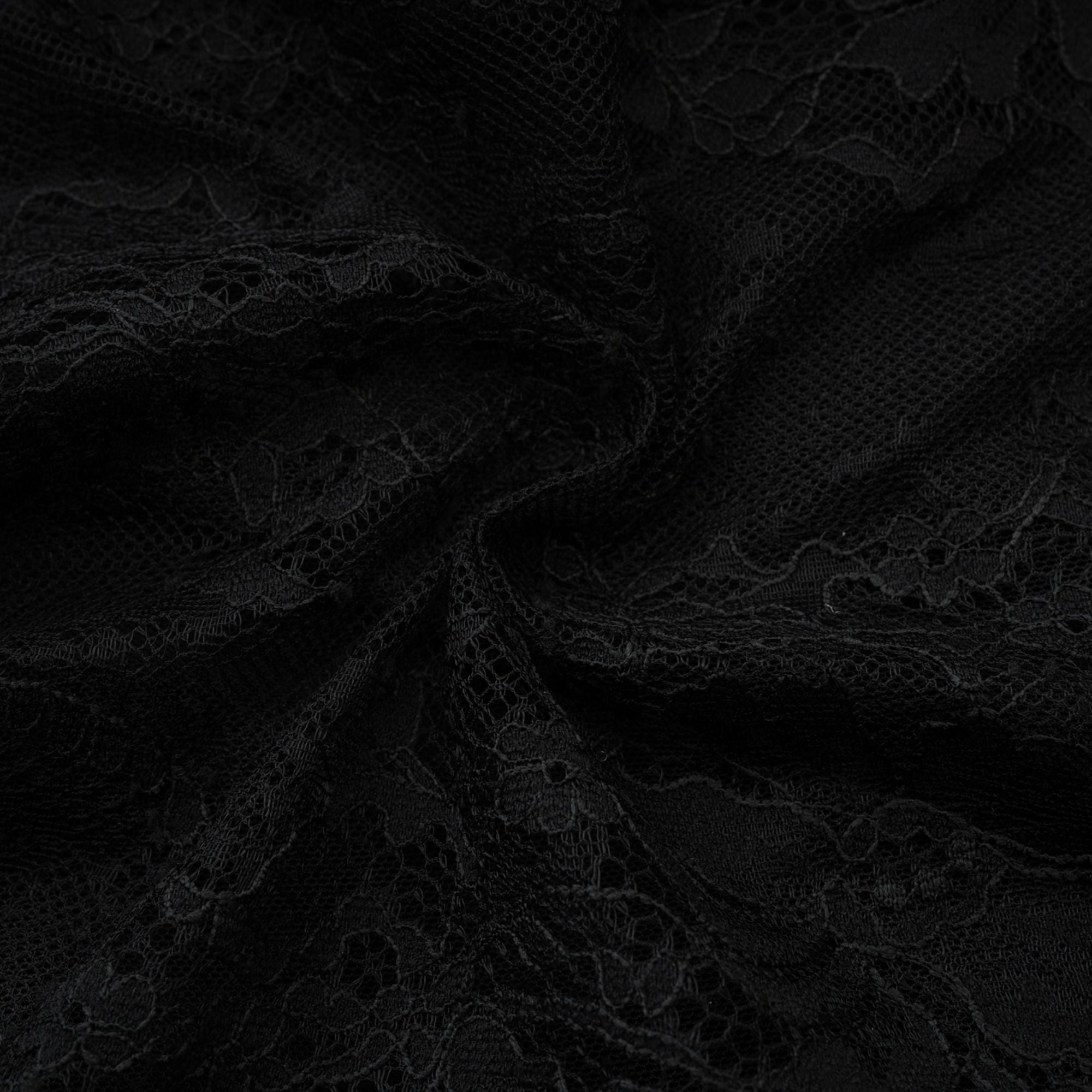 SYLVIE BLACK PEARL EMBELLISHED MIDI DRESS