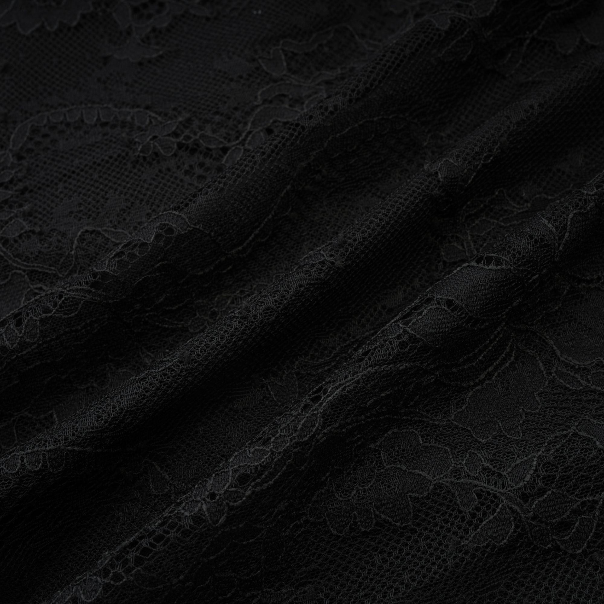 SYLVIE BLACK PEARL EMBELLISHED MIDI DRESS