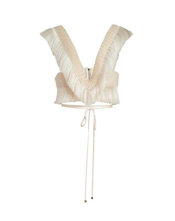 TARA FRINGE BEACH DRESS SET FOR VACATION