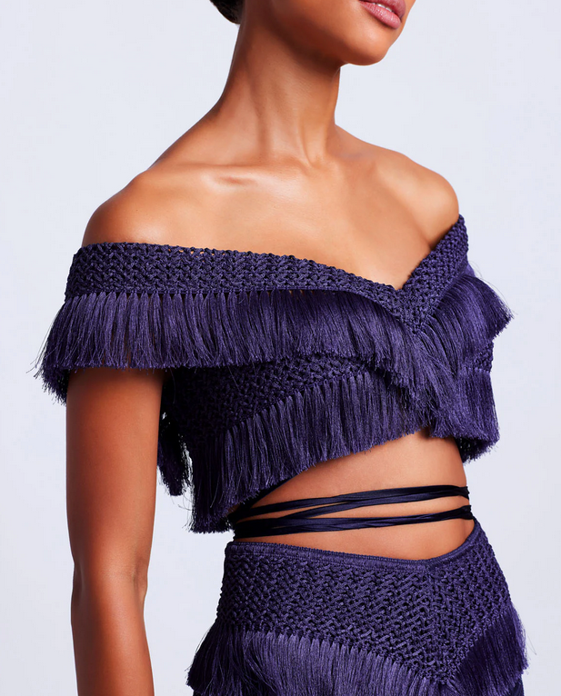 TARA FRINGE BEACH DRESS SET FOR VACATION