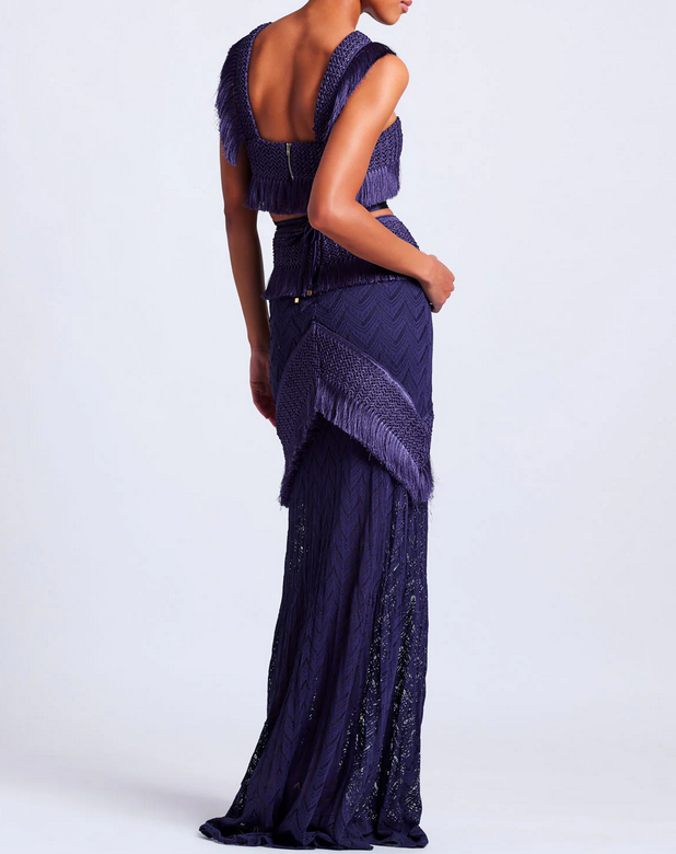 TARA FRINGE BEACH DRESS SET FOR VACATION