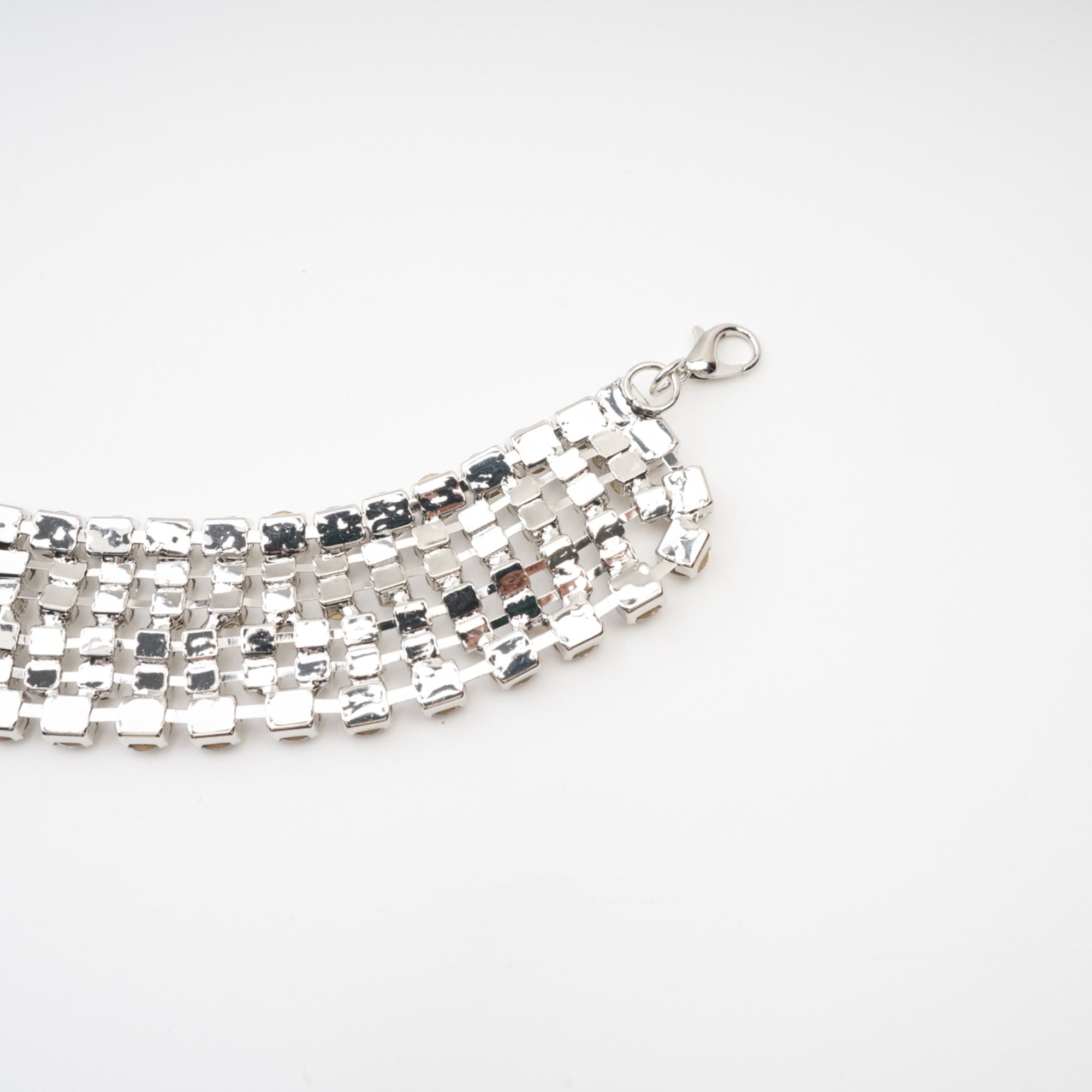 CRYSTAL LAYERED NECKLACE FOR WEDDING PARTY