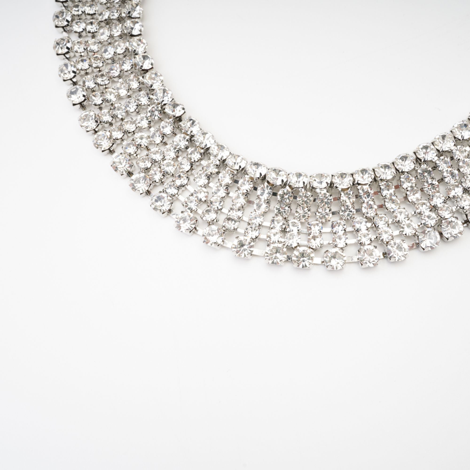 CRYSTAL LAYERED NECKLACE FOR WEDDING PARTY