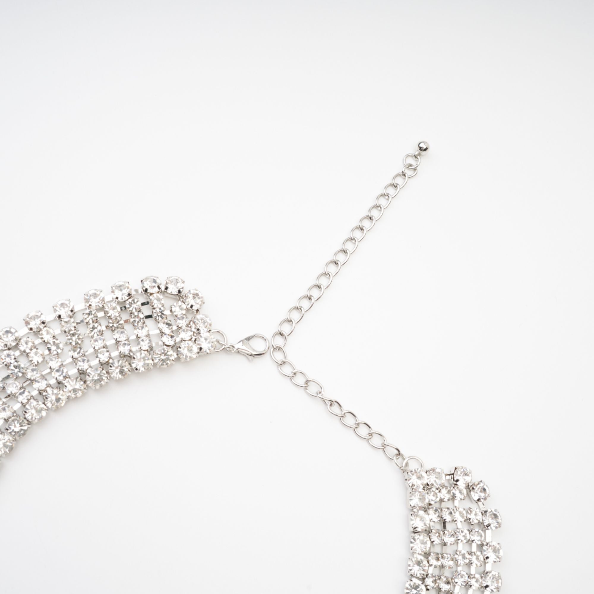 CRYSTAL LAYERED NECKLACE FOR WEDDING PARTY