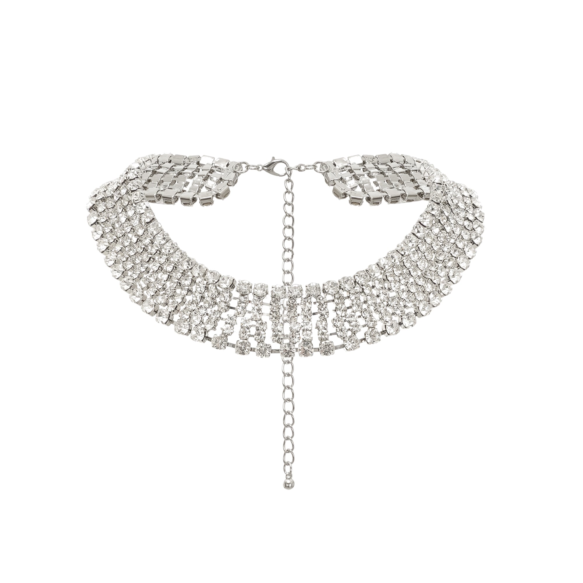 thais-crystal-embellished-layered-necklace-537193 CRYSTAL LAYERED NECKLACE FOR WEDDING PARTY