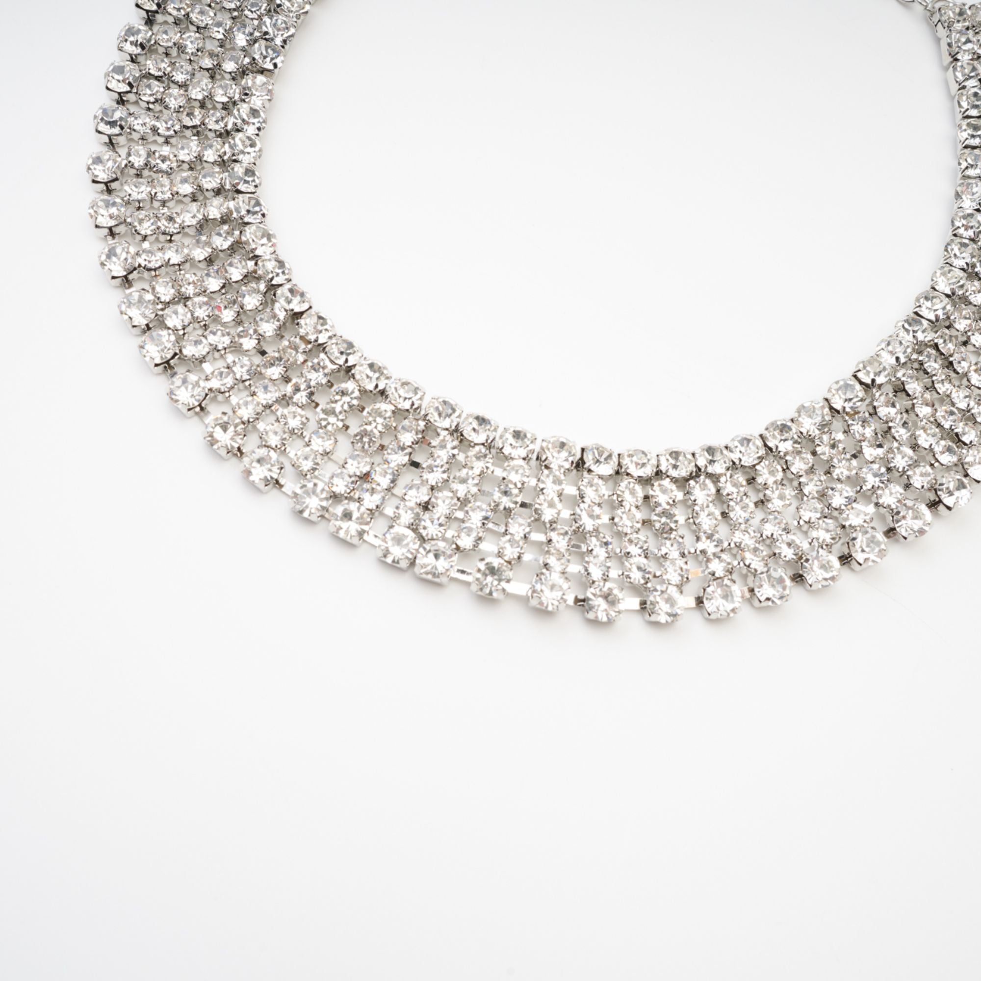 CRYSTAL LAYERED NECKLACE FOR WEDDING PARTY