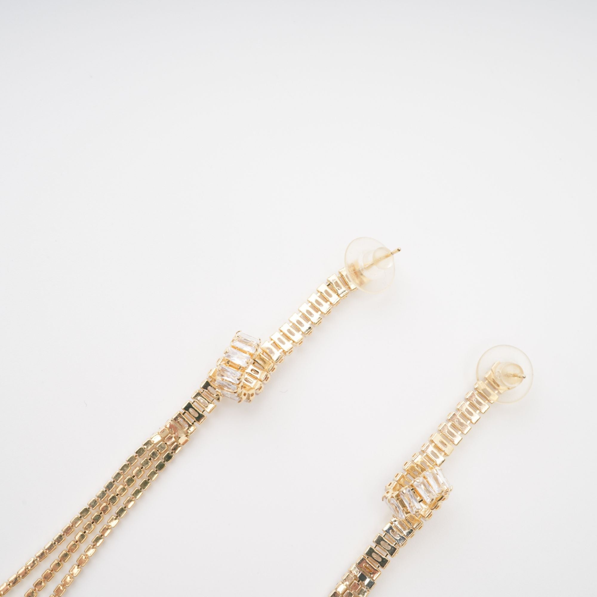 THÉRÈSE TASSEL CHAIN DROP EARRINGS FOR PARTY