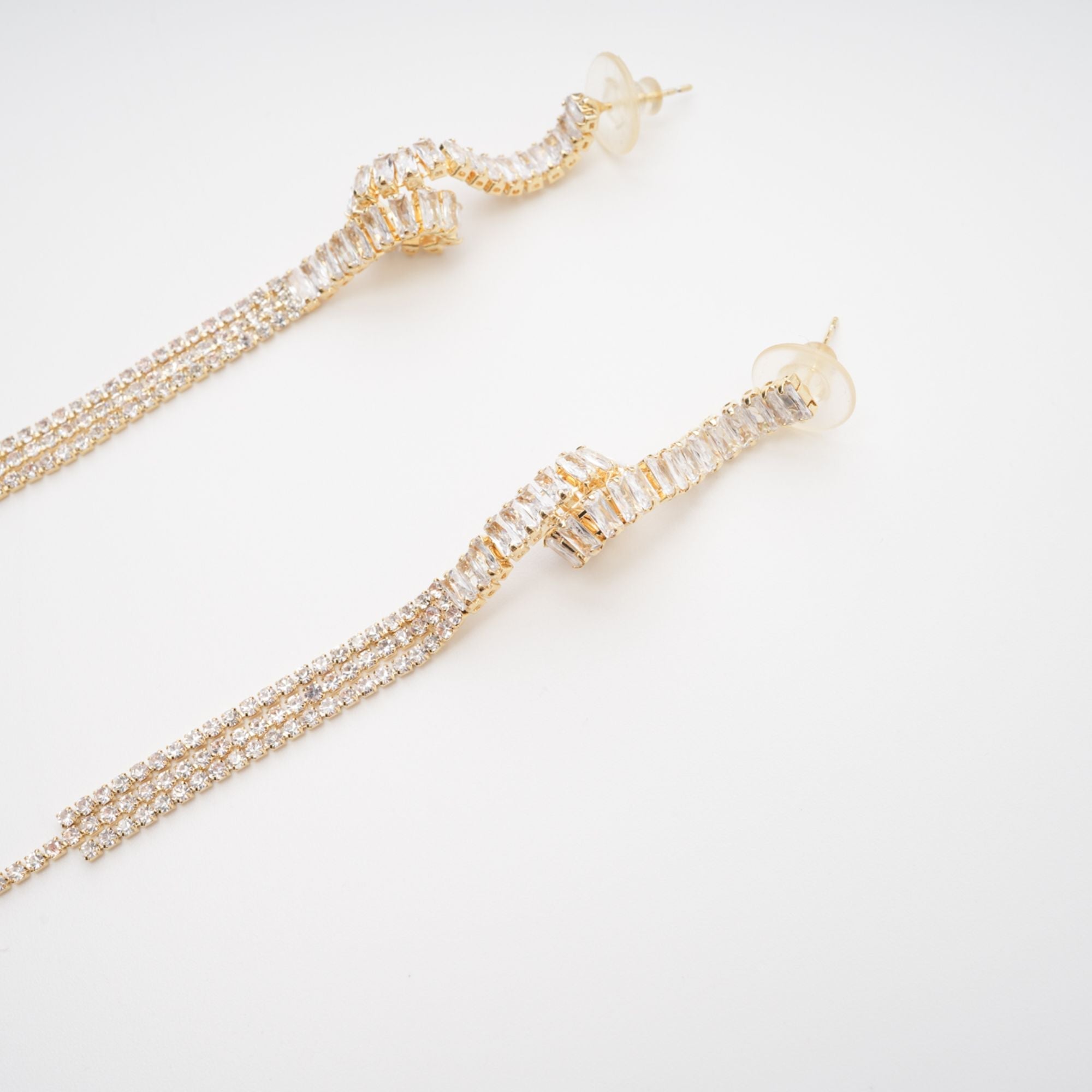 THÉRÈSE TASSEL CHAIN DROP EARRINGS FOR PARTY