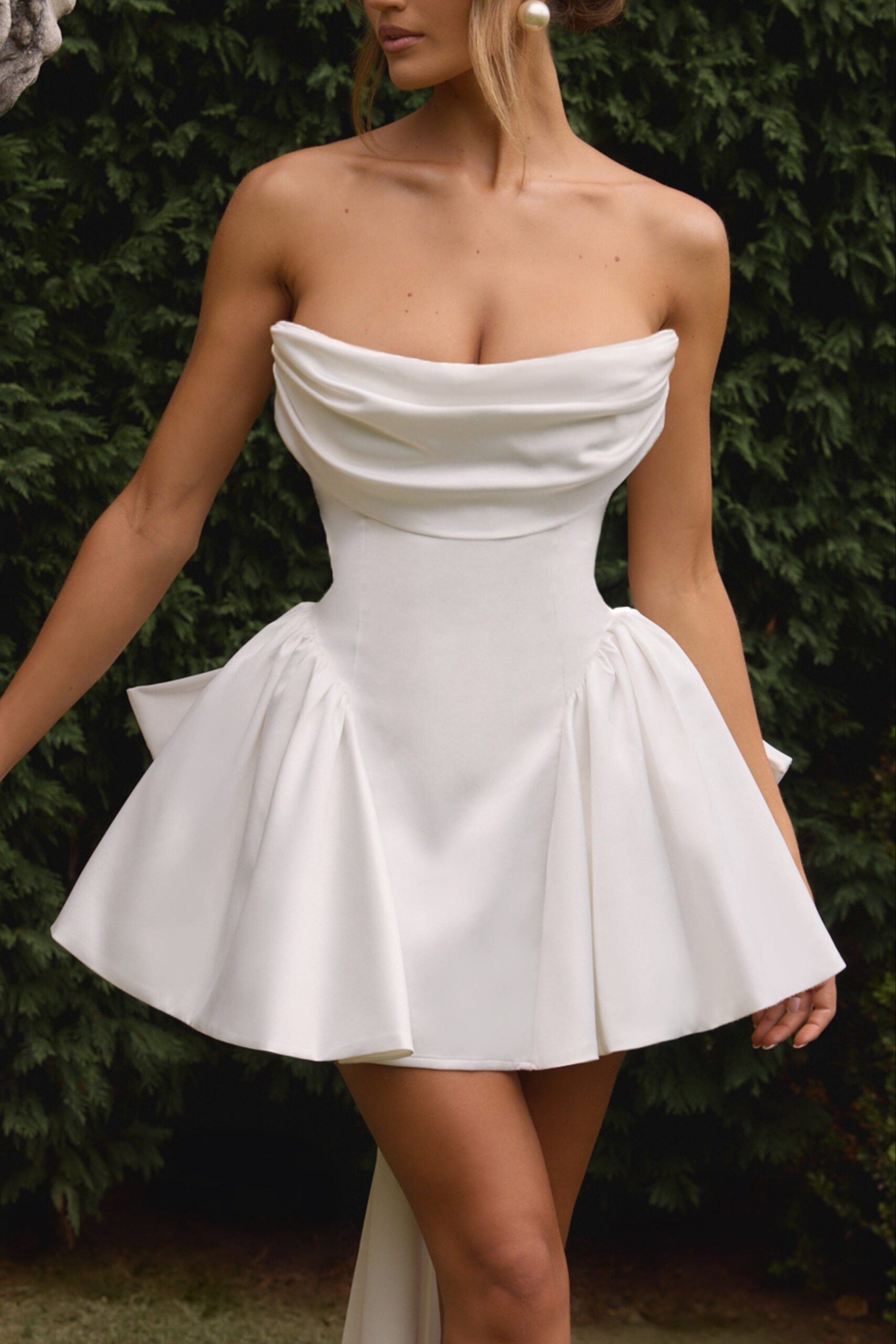 trinity-mini-dress-ivory-dress-babyboo-fashion-1154326838 TRINITY MINI DRESS IN IVORY - ELEGANT PARTY WEAR