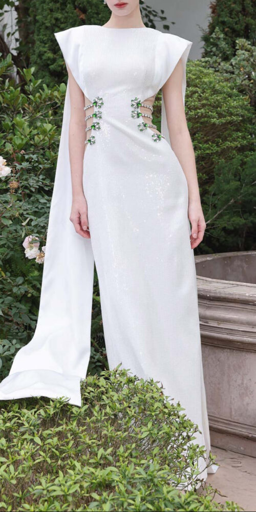 Stunner Sheath Symmetric Flap Sequin maxi Dress Stunner Sheath Symmetric Flap Sequin maxi Dress