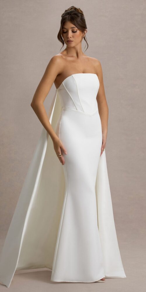 uploaded_image_5_6xbdq_30a61721-b2fa-403f-bd99-4348cd60f62a SEXY WHITE BANDEAU CAPE MAXI DRESS FOR PARTY