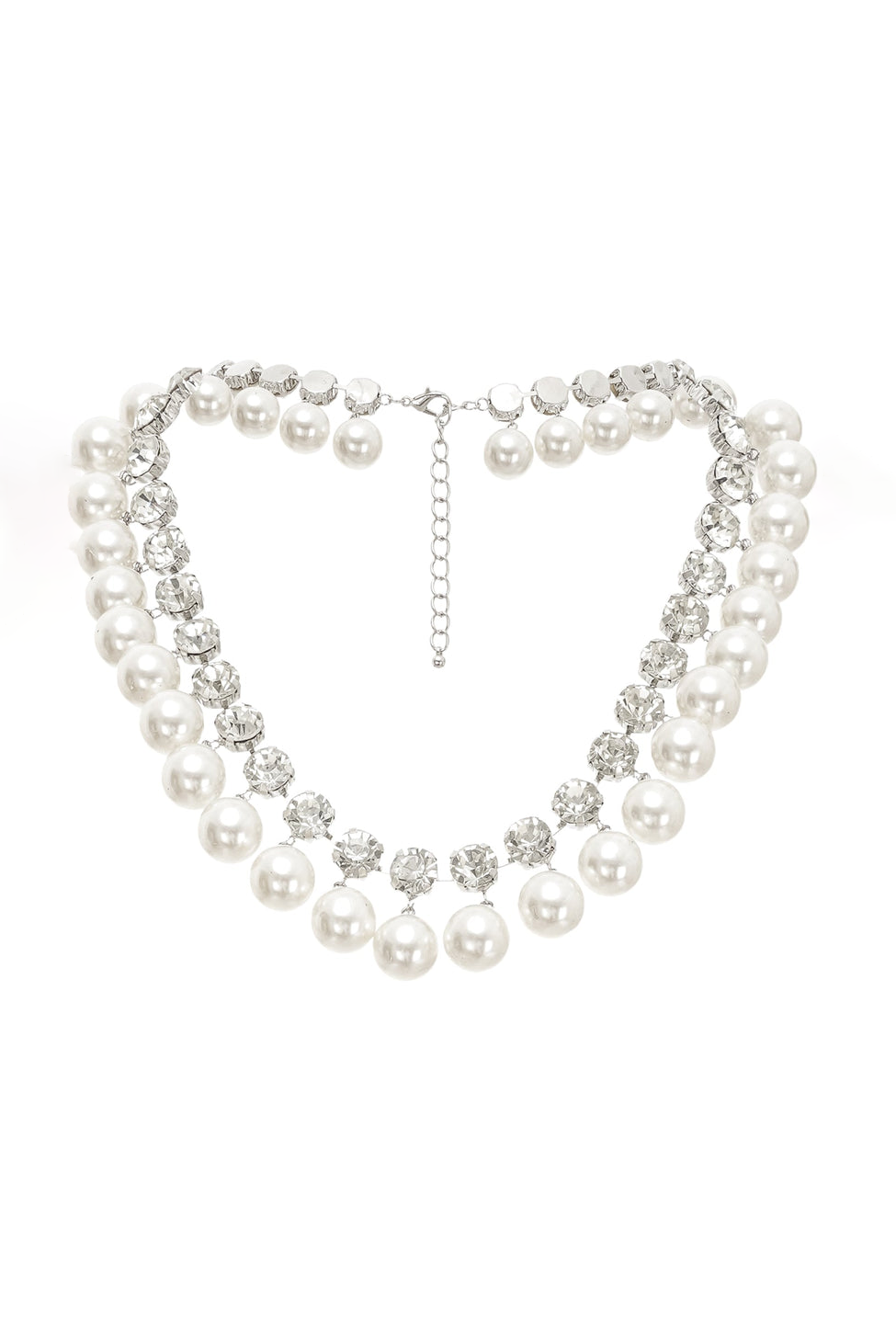 valerie-pearl-embellished-layere VALÉRIE PEARL LAYERED NECKLACE, ELEGANT WEDDING