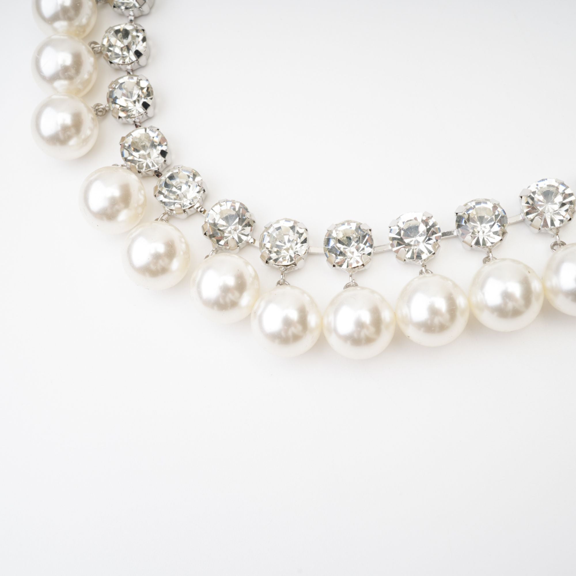 VALÉRIE PEARL LAYERED NECKLACE, ELEGANT WEDDING