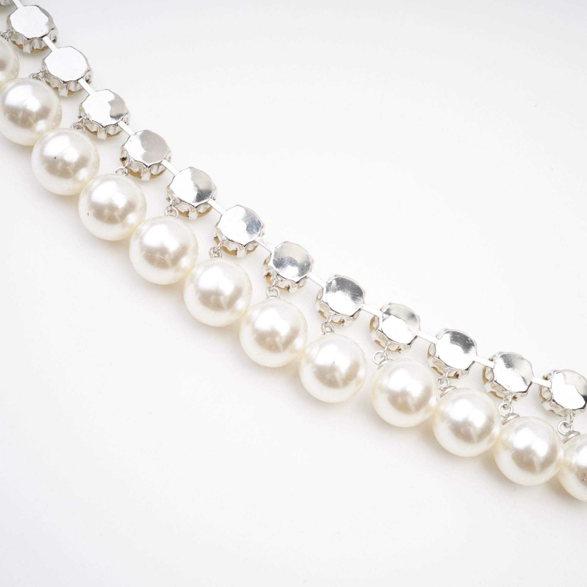 VALÉRIE PEARL LAYERED NECKLACE, ELEGANT WEDDING