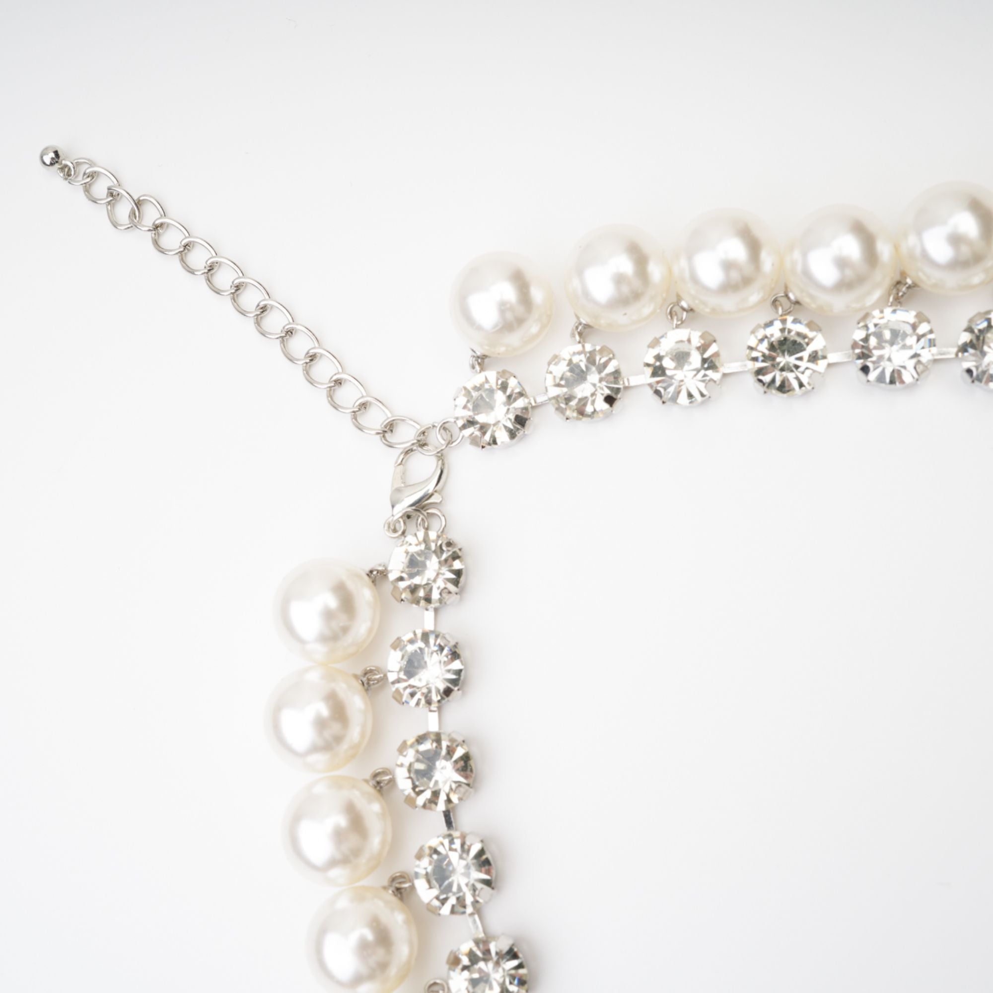 VALÉRIE PEARL LAYERED NECKLACE, ELEGANT WEDDING