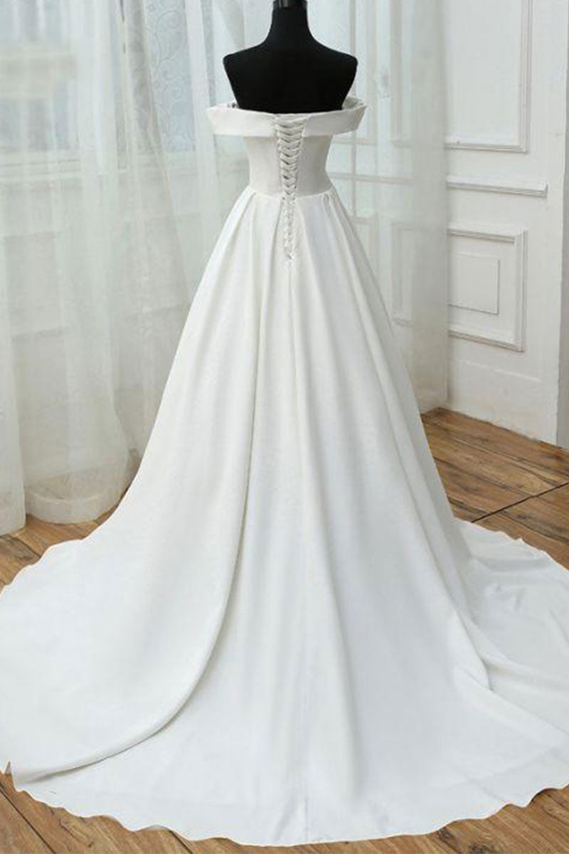 WHITE SATIN MAXI DRESS FOR FORMAL EVENTS