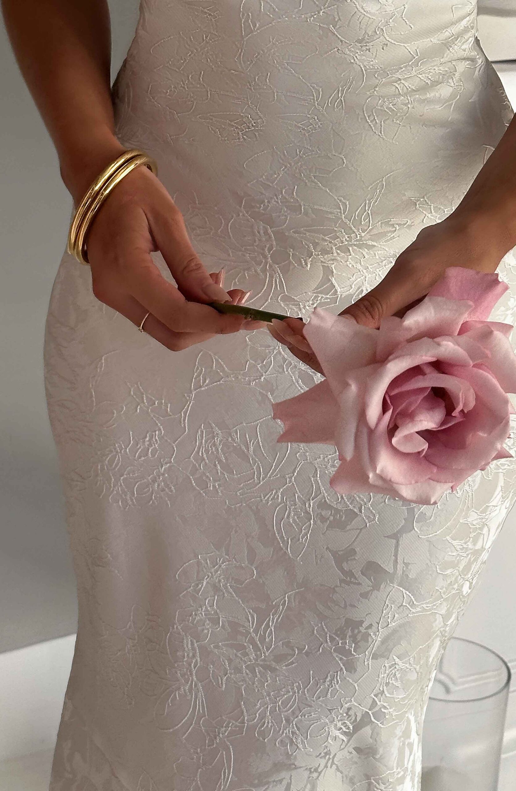 WHITNEY IVORY MAXI DRESS, ELEGANT WEDDING GUEST