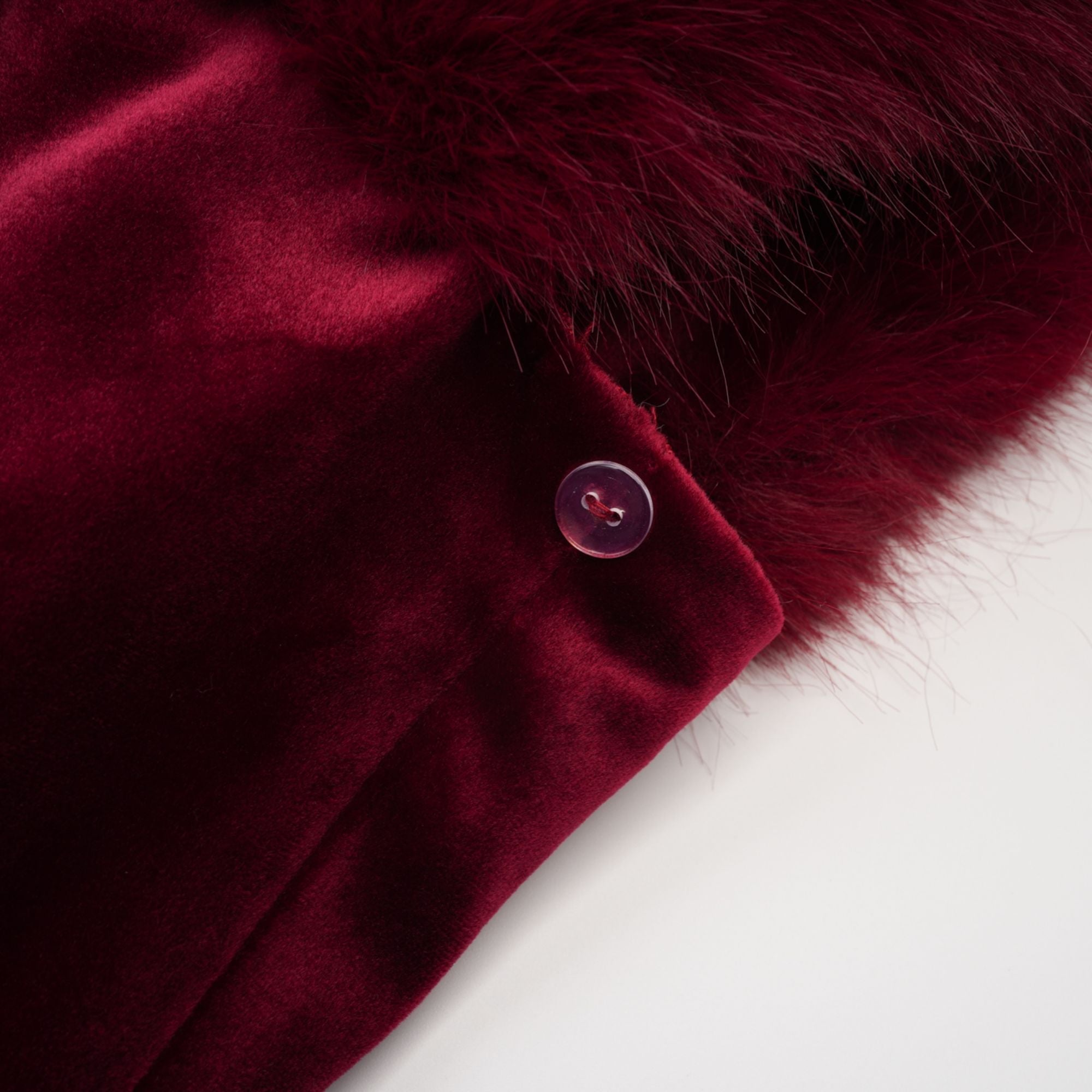 WOMEN'S VELVET FUR DRESS FOR PARTY