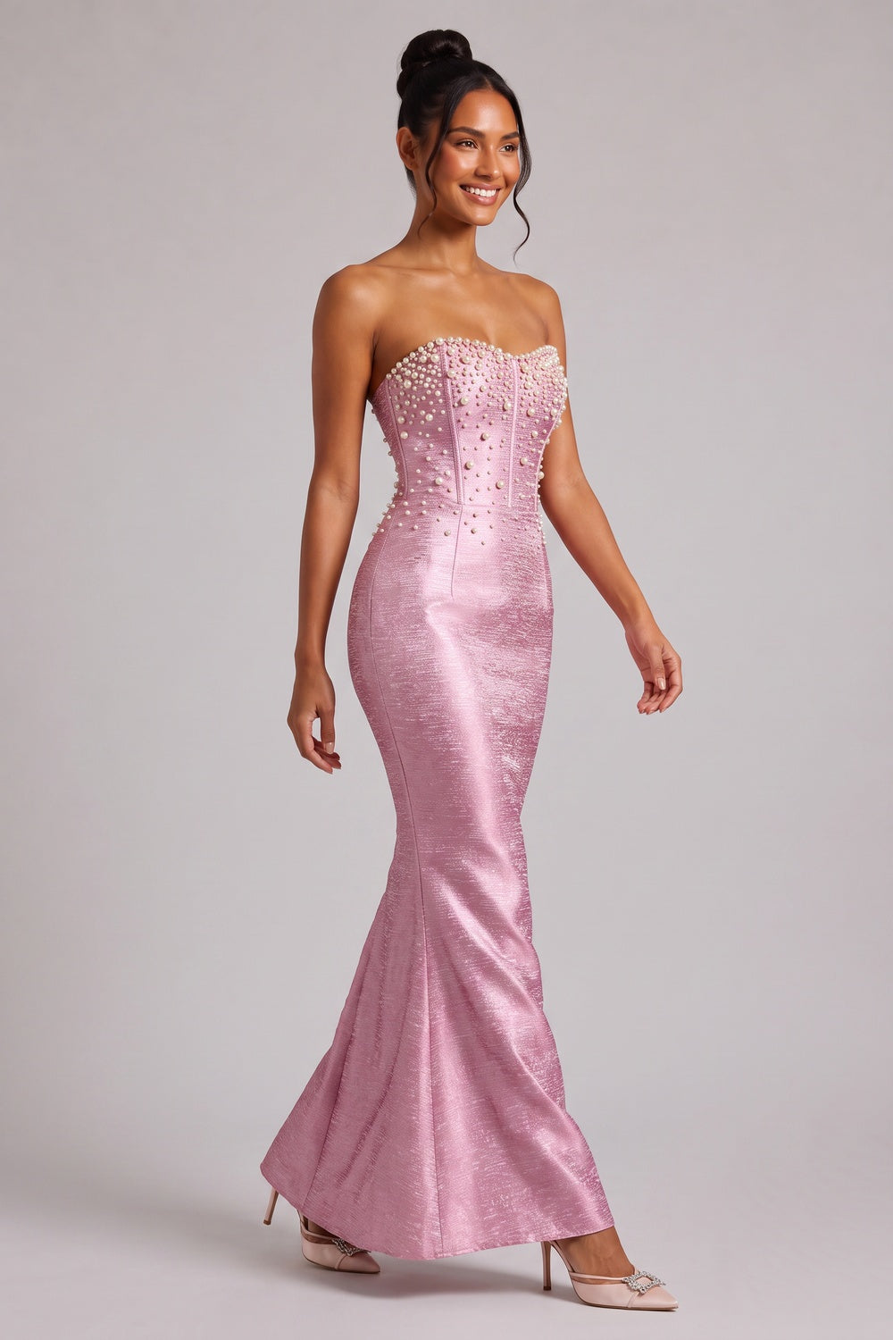 0f4991251880fe72 PREMIUM FABRIC MIDI DRESS FOR WEDDING GUEST